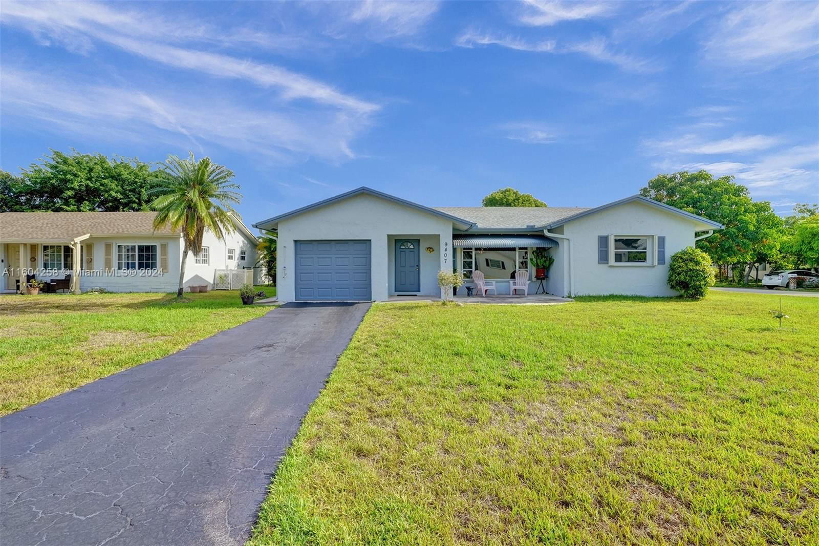 Real estate property located at 9407 73rd St, Broward County, WESTWOOD COMMUNITY 3, Tamarac, FL