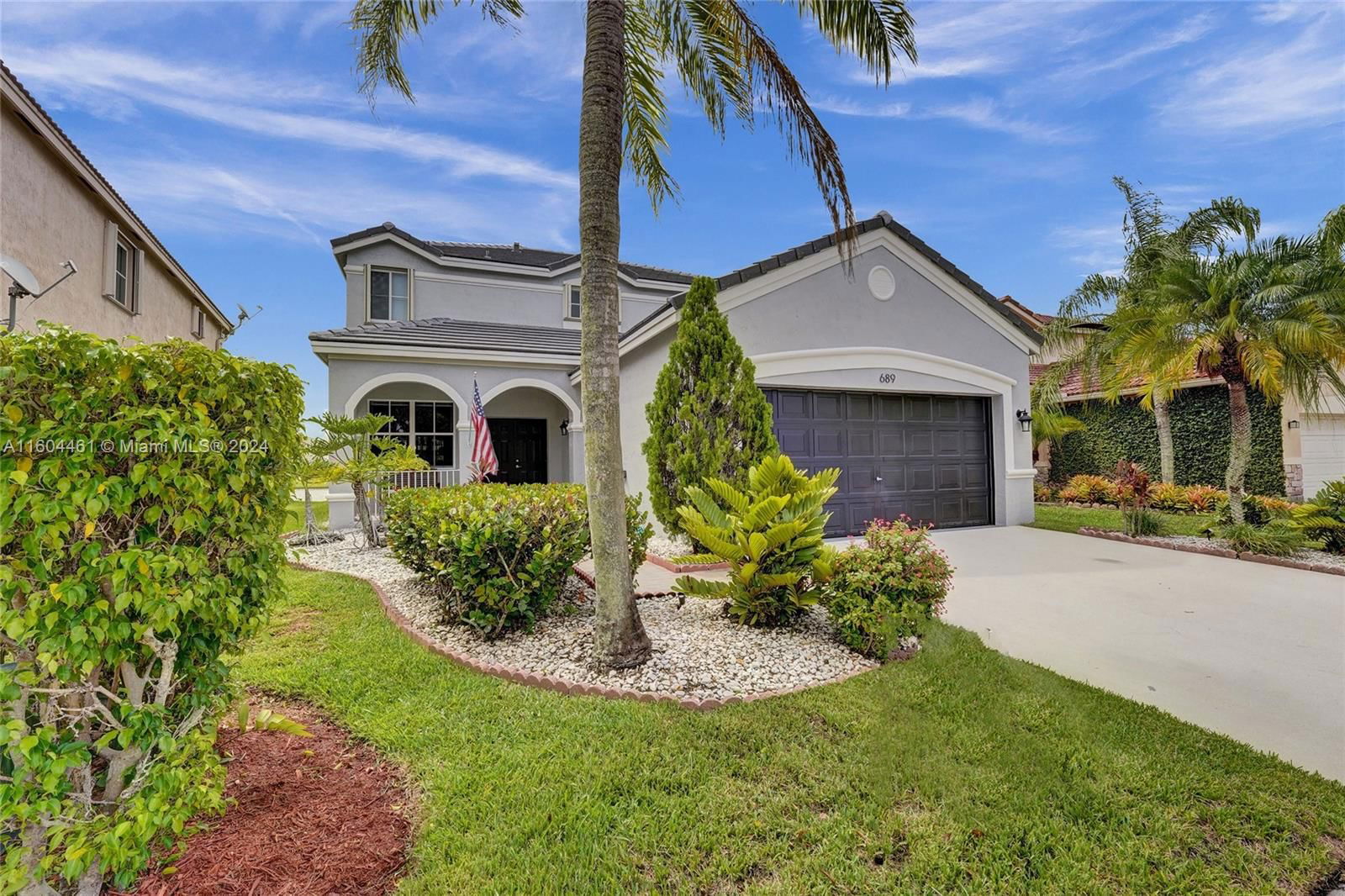 Real estate property located at 689 Vista Meadows Dr, Broward County, Vista Meadows, Weston, FL