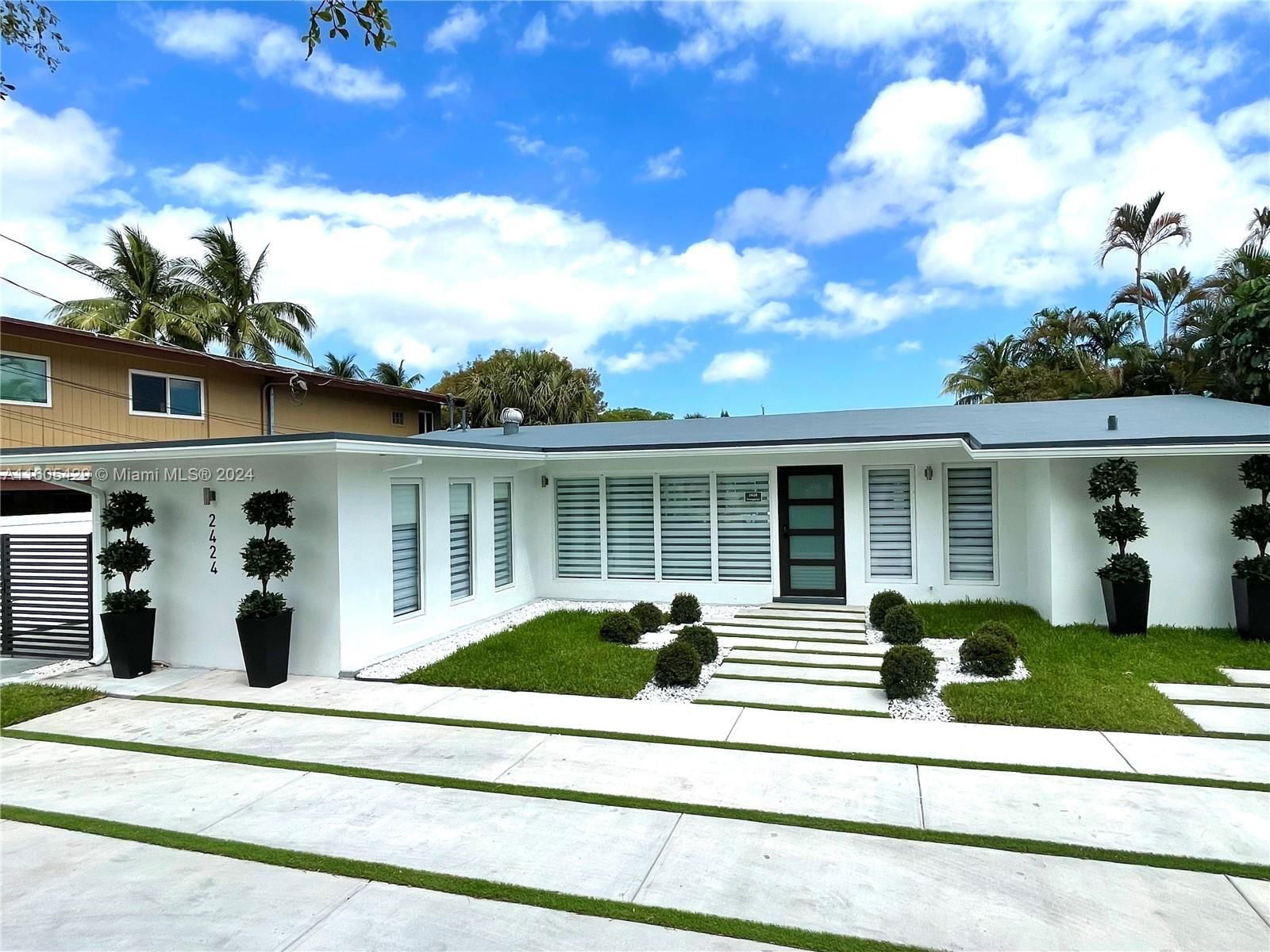 Real estate property located at 2424 Tortugas Ln, Broward County, LAUDERDALE ISLES NO 2-BLK, Fort Lauderdale, FL