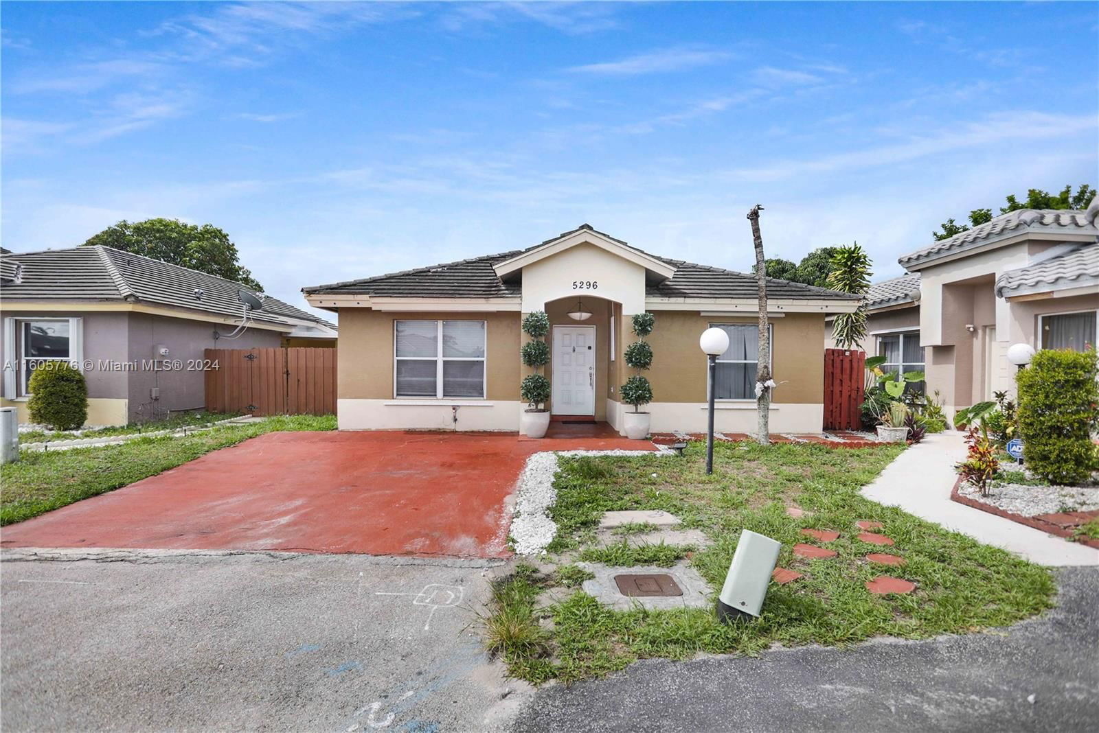 Real estate property located at 5296 184th Ln, Miami-Dade County, MONTERREY 5TH ADDN, Miami Gardens, FL