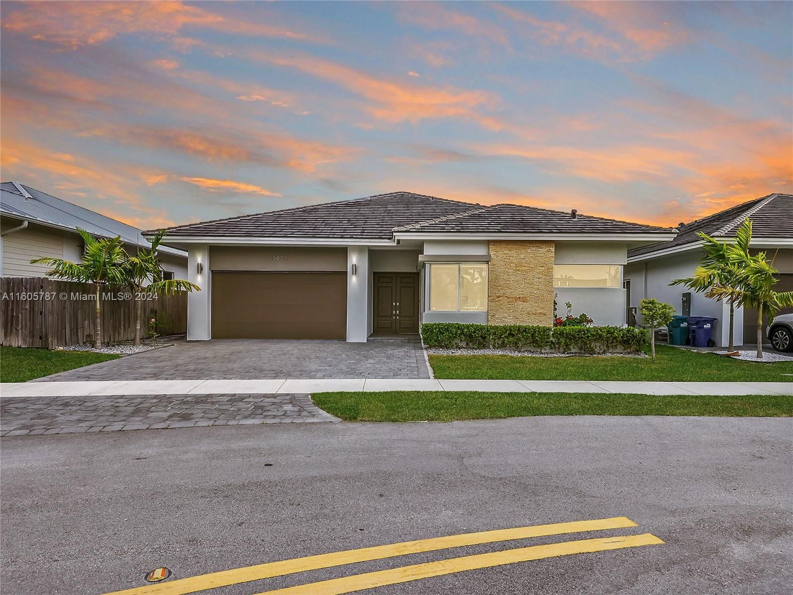 Real estate property located at 15037 174th St, Miami-Dade County, VENETIAN PARC, Miami, FL