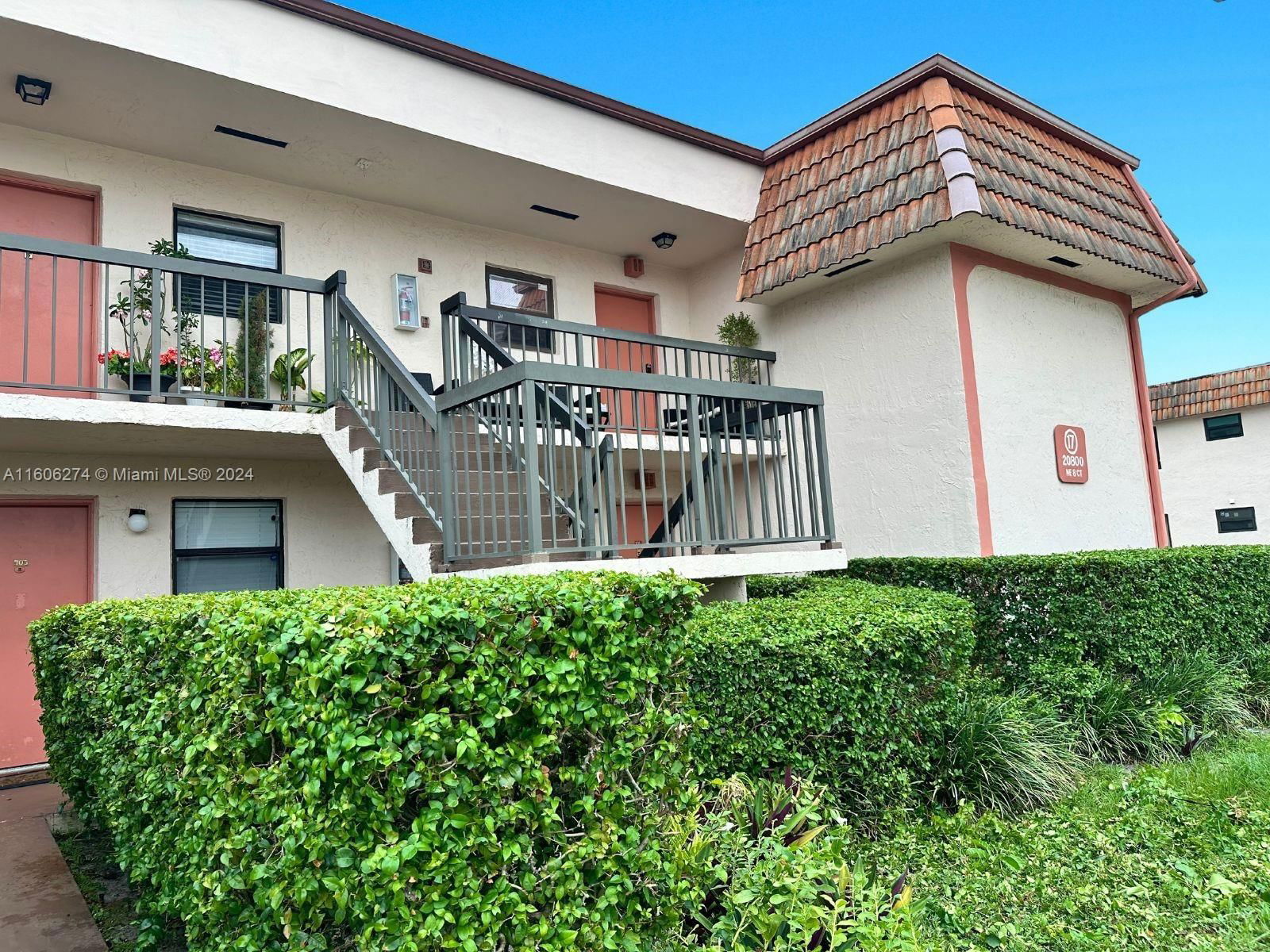 Real estate property located at 20800 8th Ct #206-17, Miami-Dade, MONTEREY TWO CONDO, Miami, FL