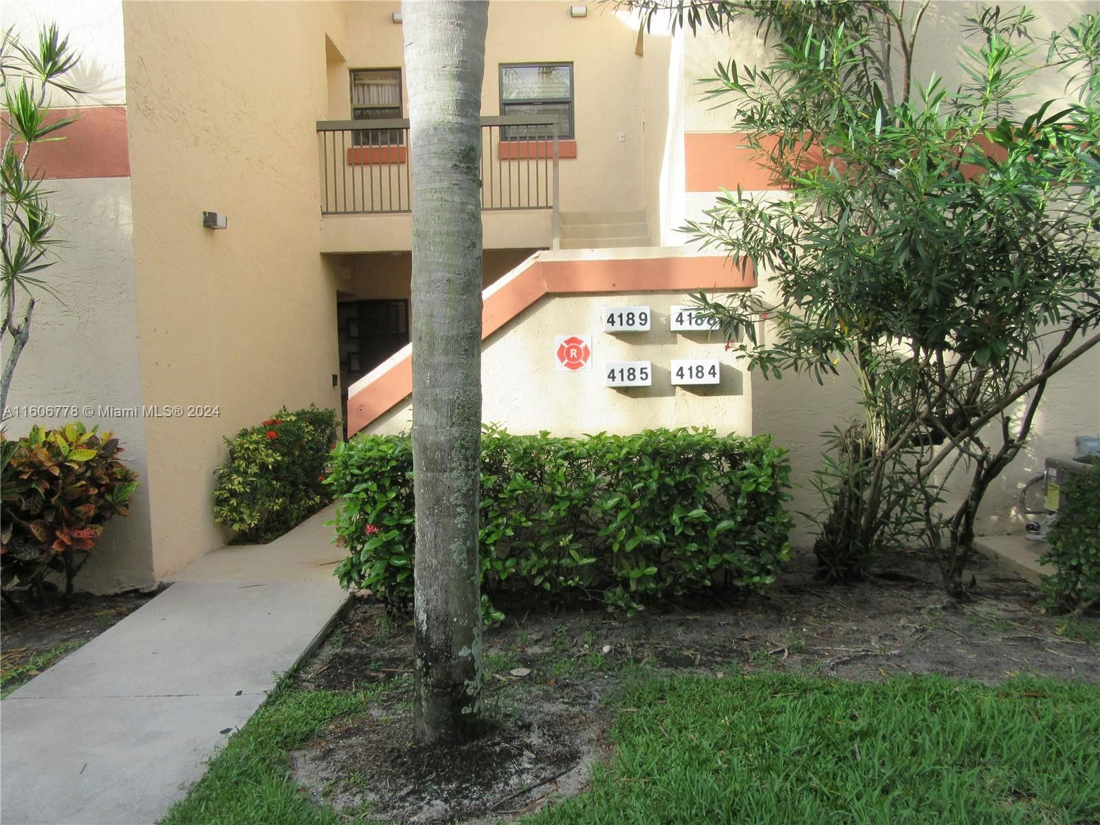 Real estate property located at 4188 Carambola Cir S #2185, Broward County, KARANDA VILLAGE VII-B CON, Coconut Creek, FL