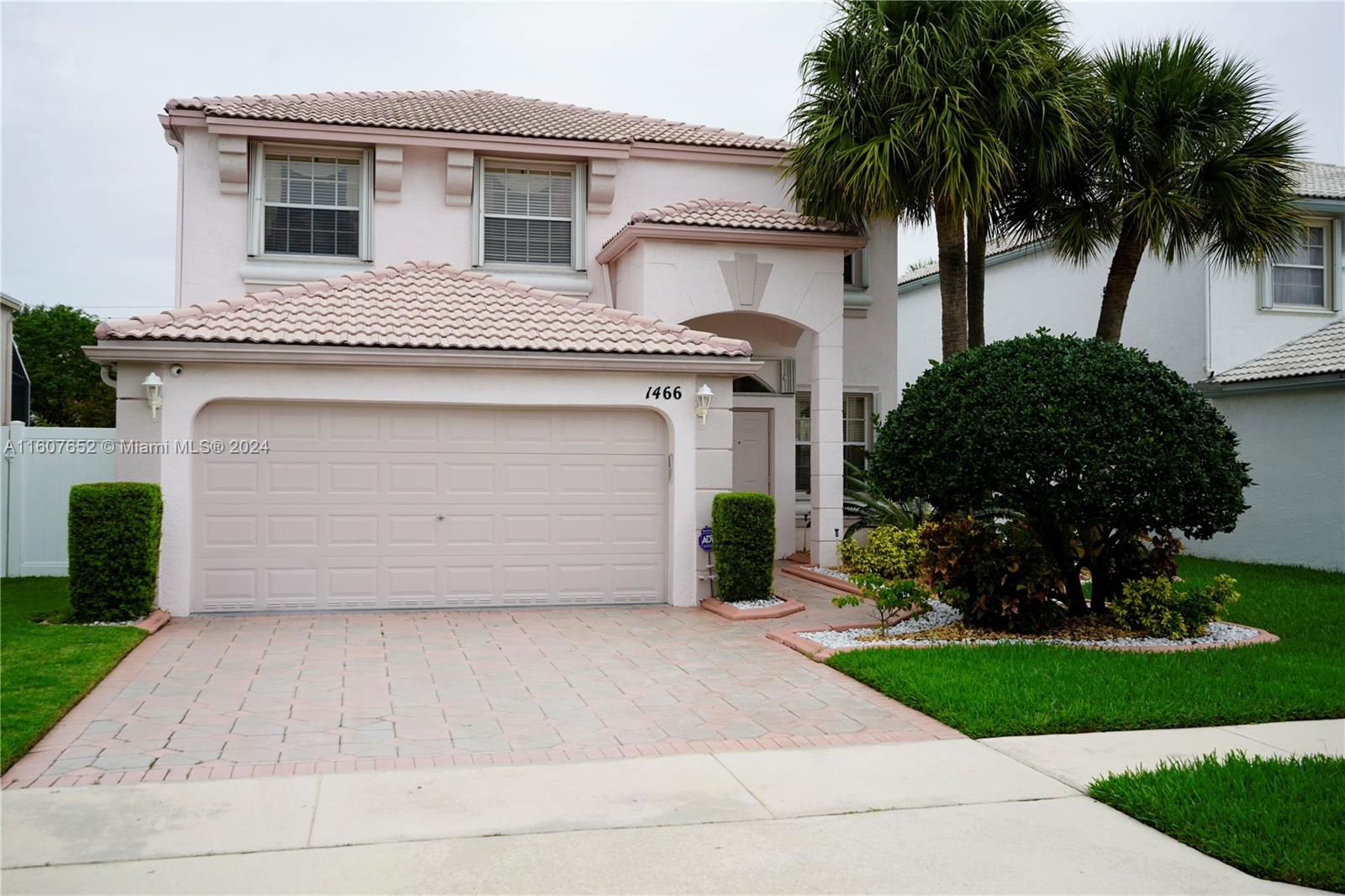 Real estate property located at 1466 159th Ln, Broward, Kingsview, Pembroke Pines, FL