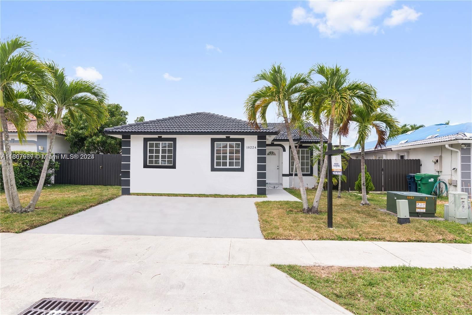 Real estate property located at 18224 143rd Pl, Miami-Dade County, MED GARDENS SEC 2, Miami, FL