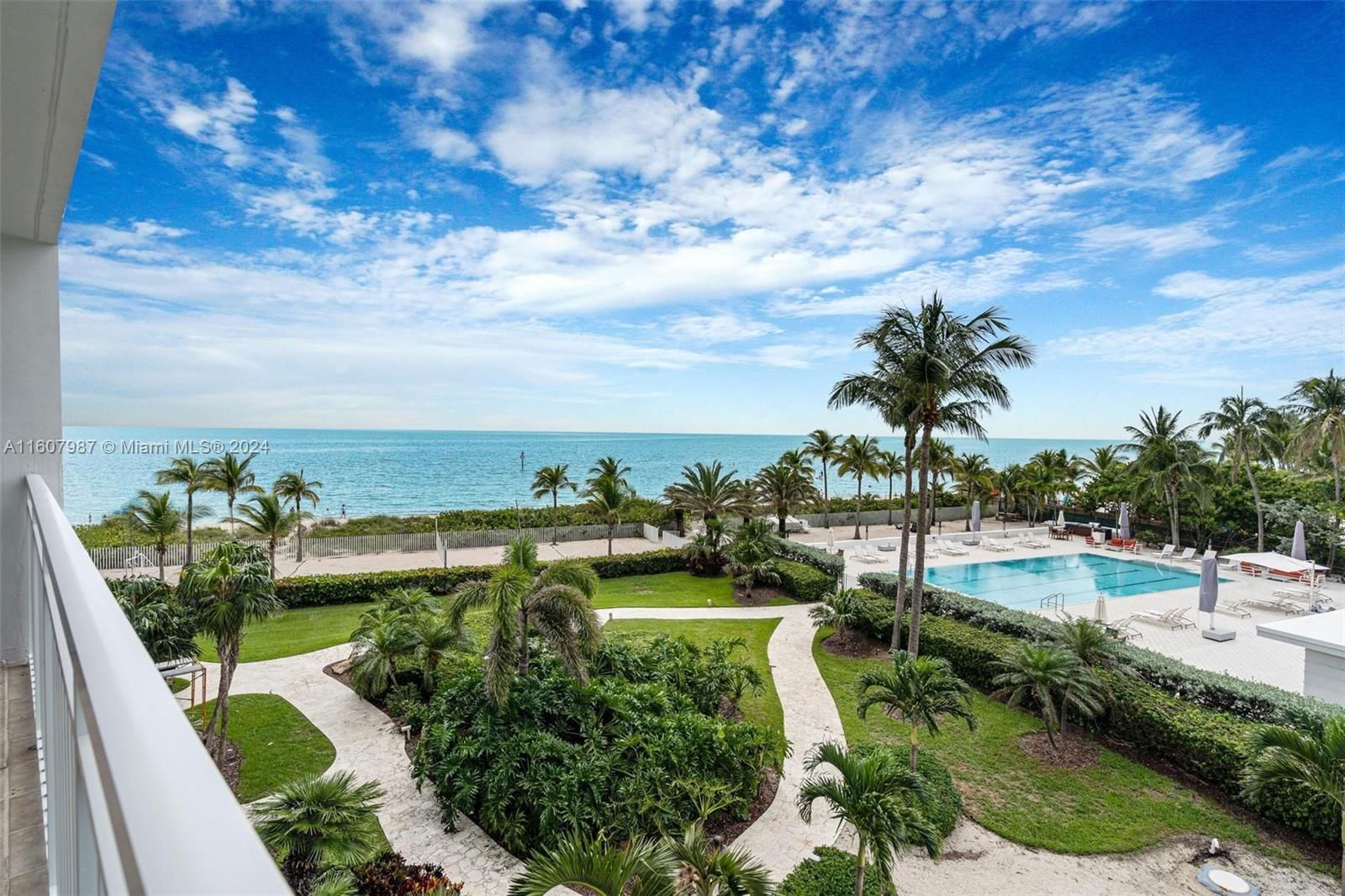 Real estate property located at 613 Ocean Dr #4C, Miami-Dade, SANDS OF KEY BISCAYNE CON, Key Biscayne, FL