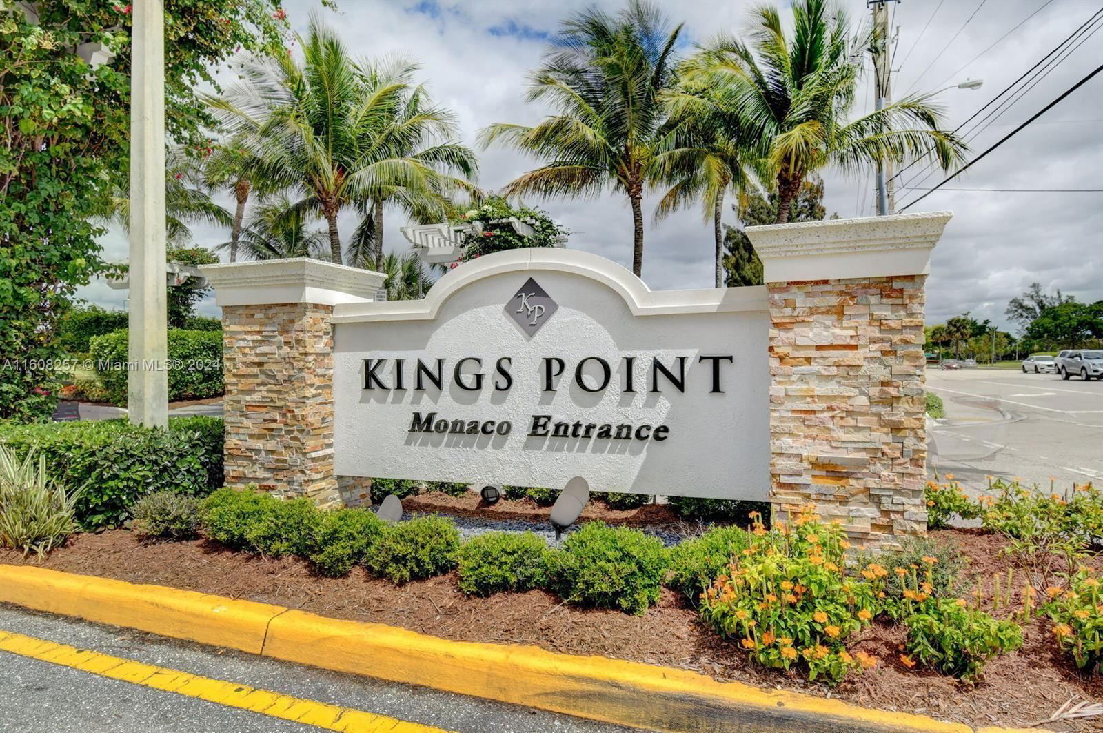 Real estate property located at 273 Monaco F, Palm Beach County, KINGS POINT MONACO CONDOS, Delray Beach, FL