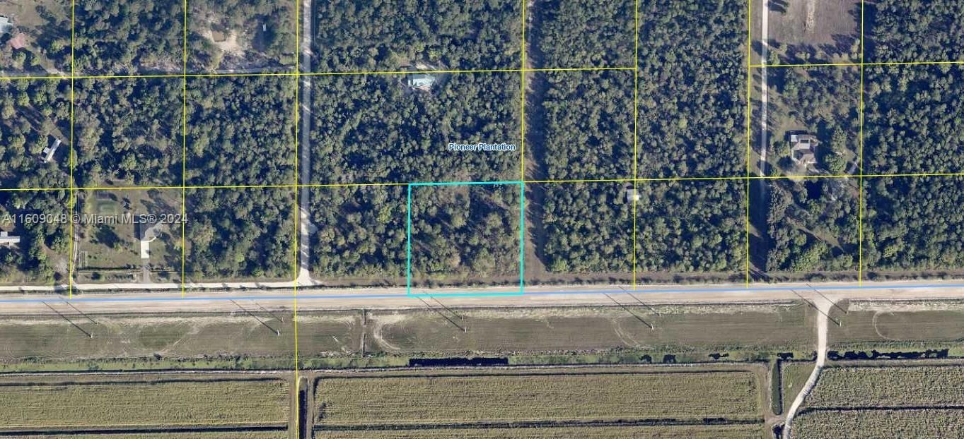 Real estate property located at 305 Yeehaw Ave, Pioneer, Hendry, PIONEER PLANT UNREC SEC 3, Clewiston, FL