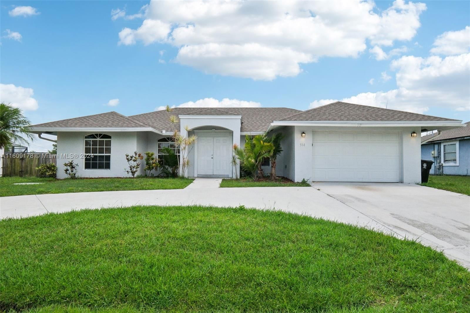 Real estate property located at 514 Prado Ave, St Lucie, PORT ST LUCIE SECTION 27, Port St. Lucie, FL