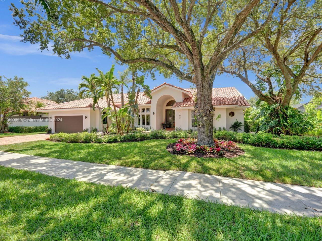 Real estate property located at 365 Alexandra Circle, Broward County, Palm Island, Weston, FL