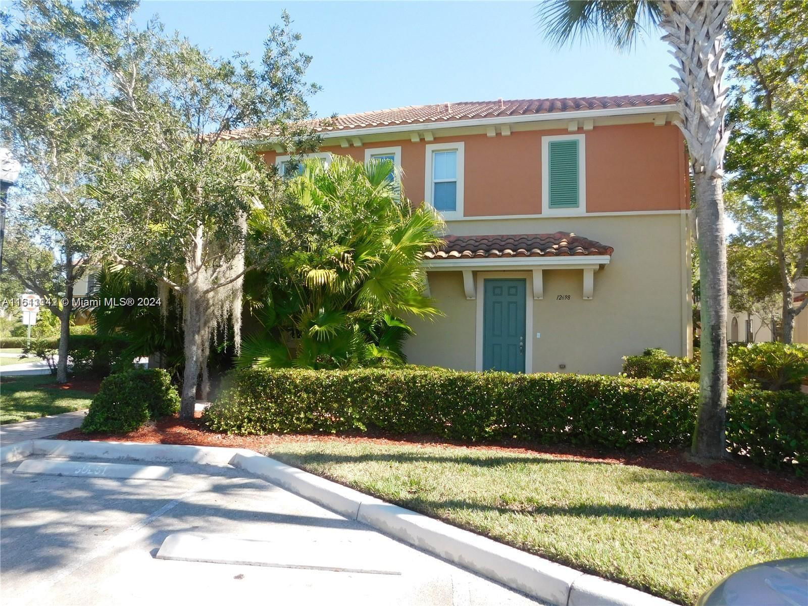 Real estate property located at 12698 32nd Manor #12698, Broward County, SAWGRASS LAKES - ARTESIA, Sunrise, FL