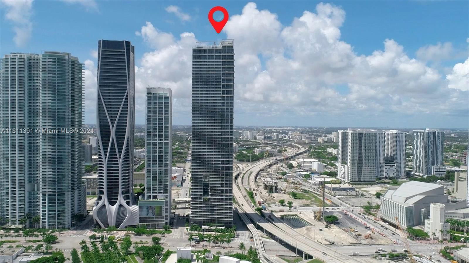 Real estate property located at 1100 Biscayne Blvd #4404, Miami-Dade County, MARQUIS CONDO, Miami, FL