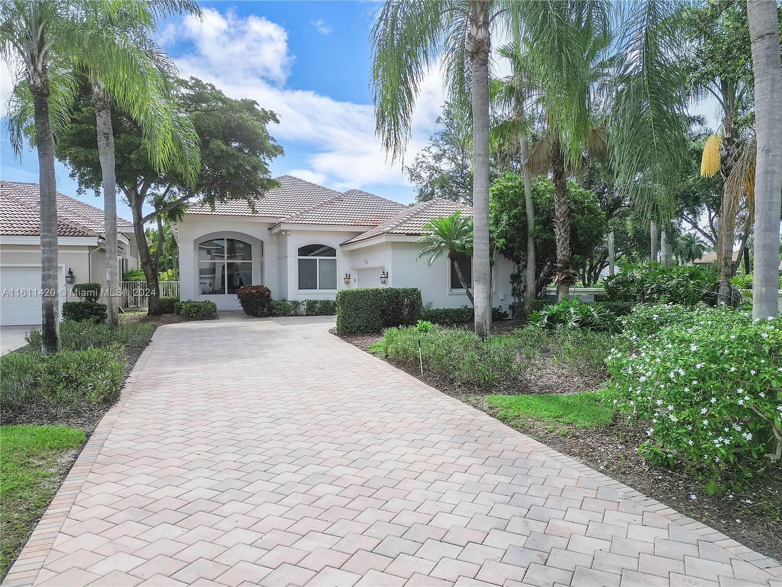 Real estate property located at 7141 Dubonnet Dr, Palm Beach County, ISLAND IN THE GROVE, Boca Raton, FL