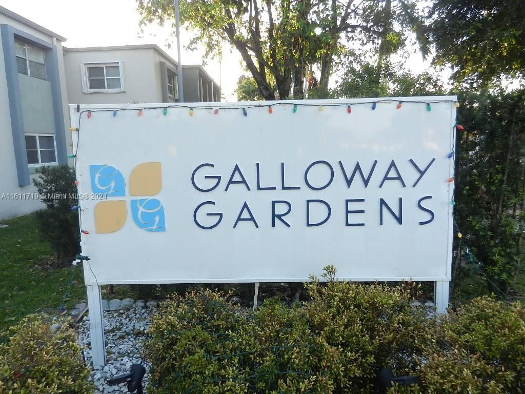 Real estate property located at 8782 12th St #207, Miami-Dade County, GALLOWAY GARDENS CONDO, Miami, FL