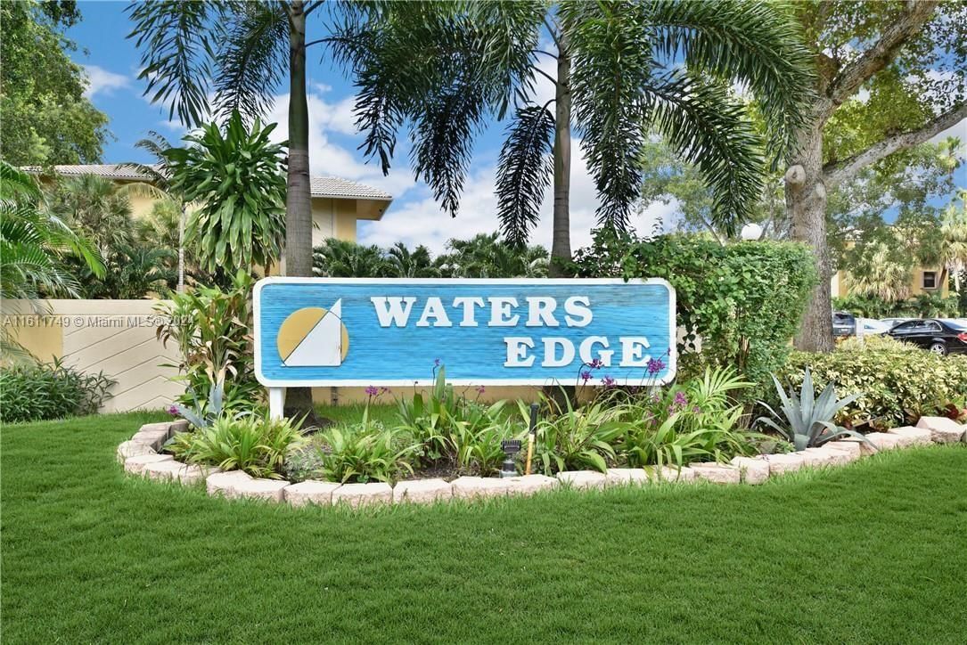 Real estate property located at , Broward, WATERS EDGE CORAL SPRINGS, Coral Springs, FL