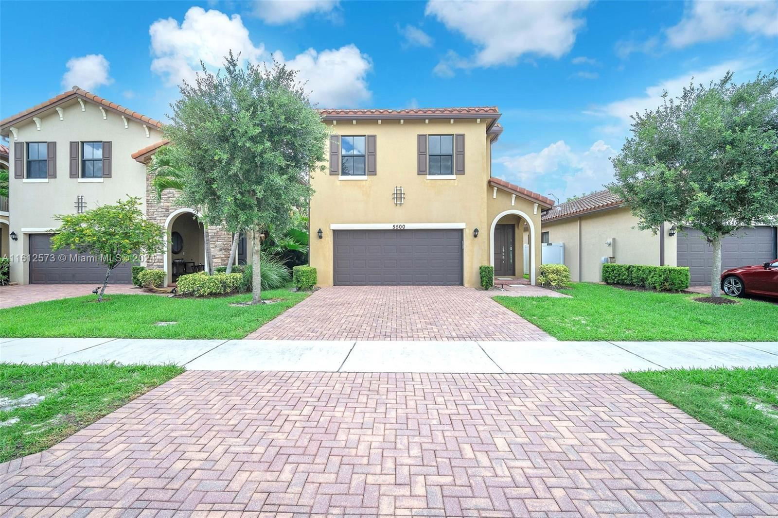 Real estate property located at 5500 48th Ln, Broward County, CENTRAL PARC SOUTH, Tamarac, FL