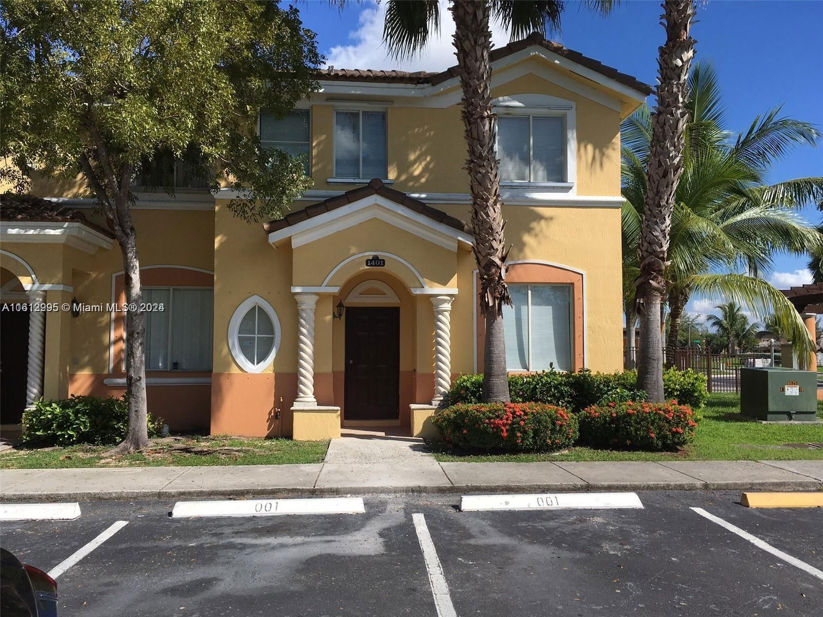 Real estate property located at 1401 27th Ct #1, Miami-Dade, SHOMA TOWNHOMES AT KEYSCO, Homestead, FL