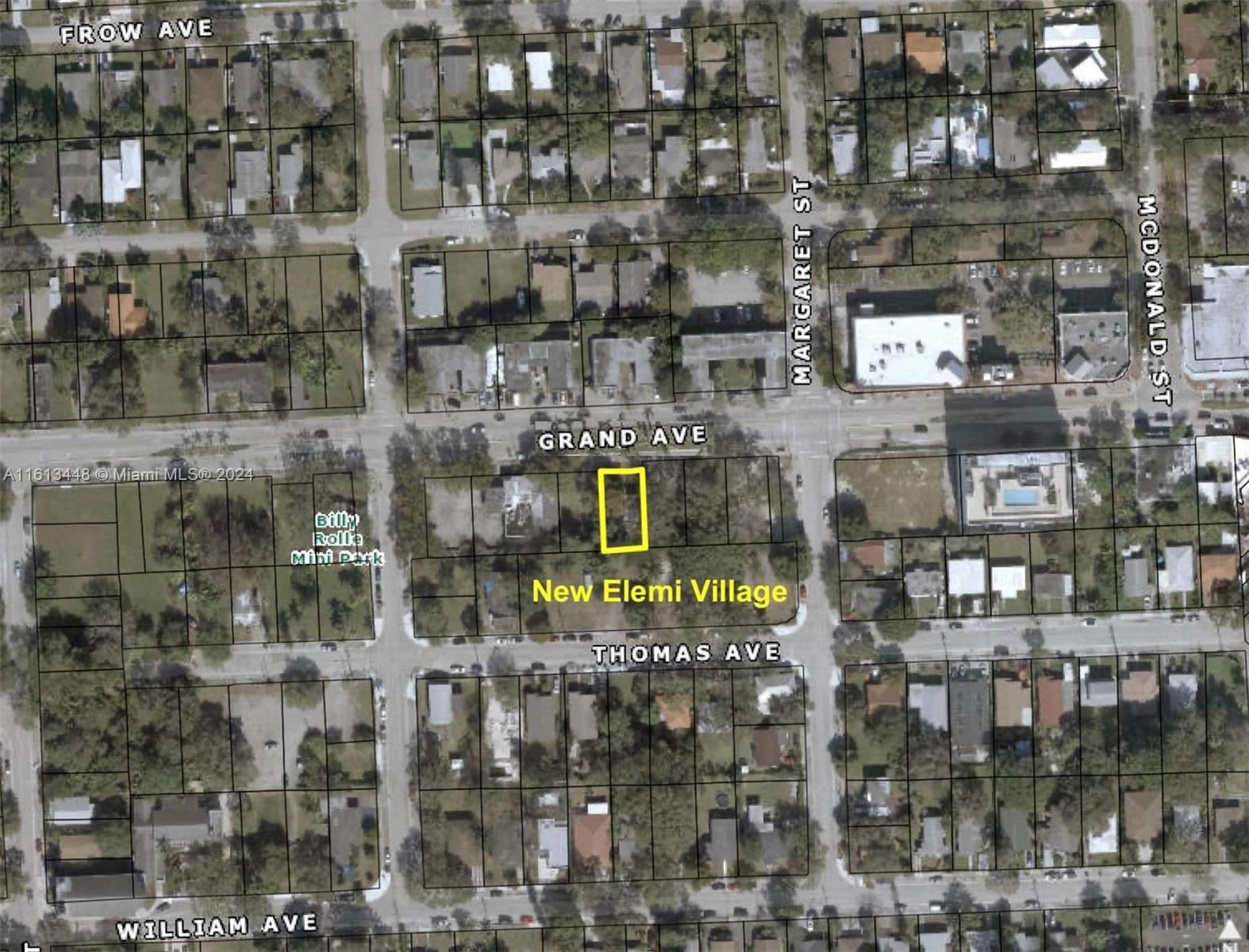 Real estate property located at 3340 Grand Ave, Miami-Dade County, FROW HOMESTEAD, Miami, FL