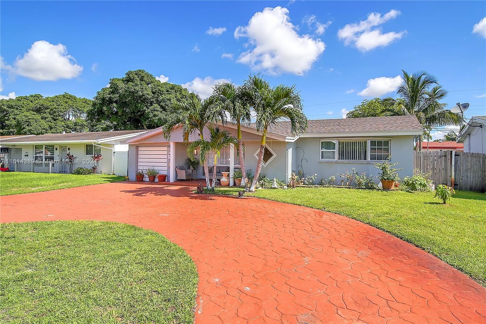 Real estate property located at 7917 Shalimar St, Broward County, MIRAMAR SEC 19, Miramar, FL