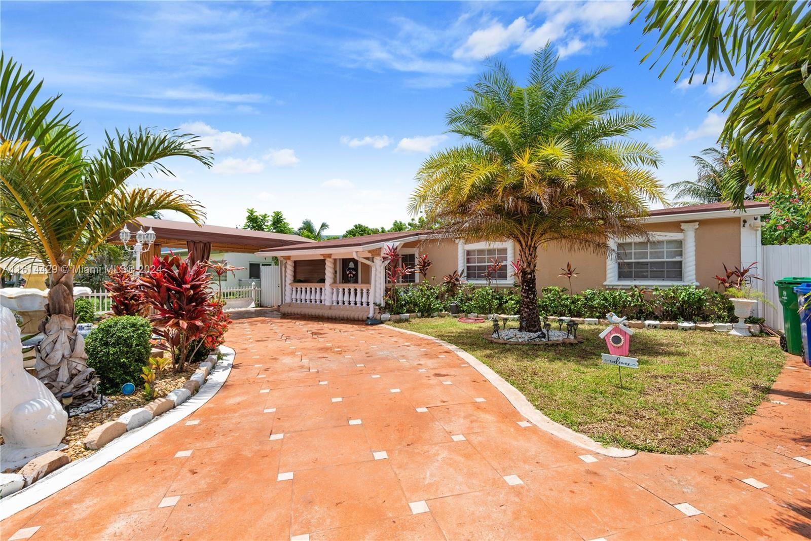Real estate property located at 6951 26th St, Broward County, PALM LANE HOMES IN MIRAMA, Miramar, FL