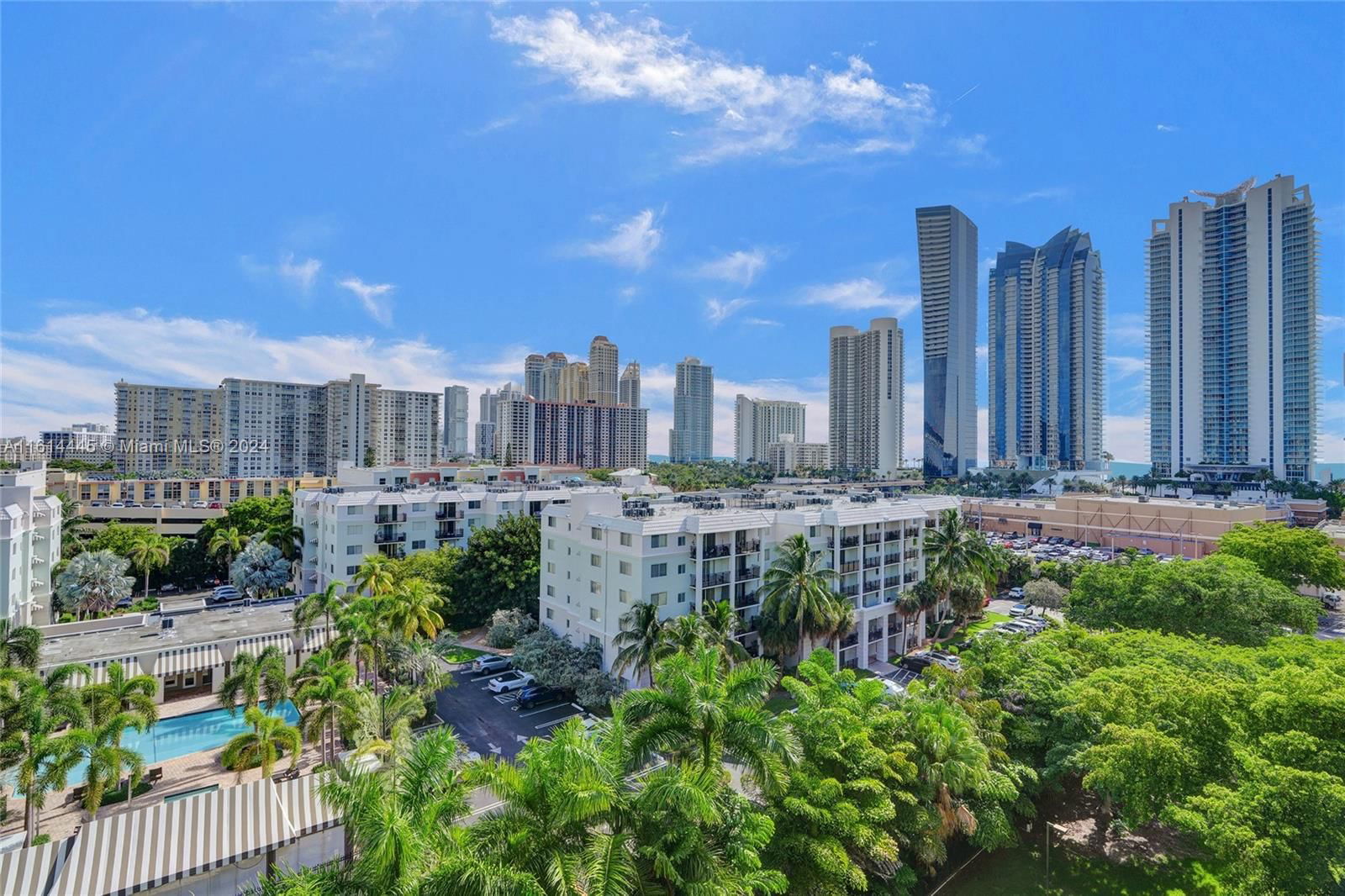 Real estate property located at 17021 Bay Rd #906, Miami-dade County, Plaza Of Americas Condo P, Sunny Isles Beach, FL