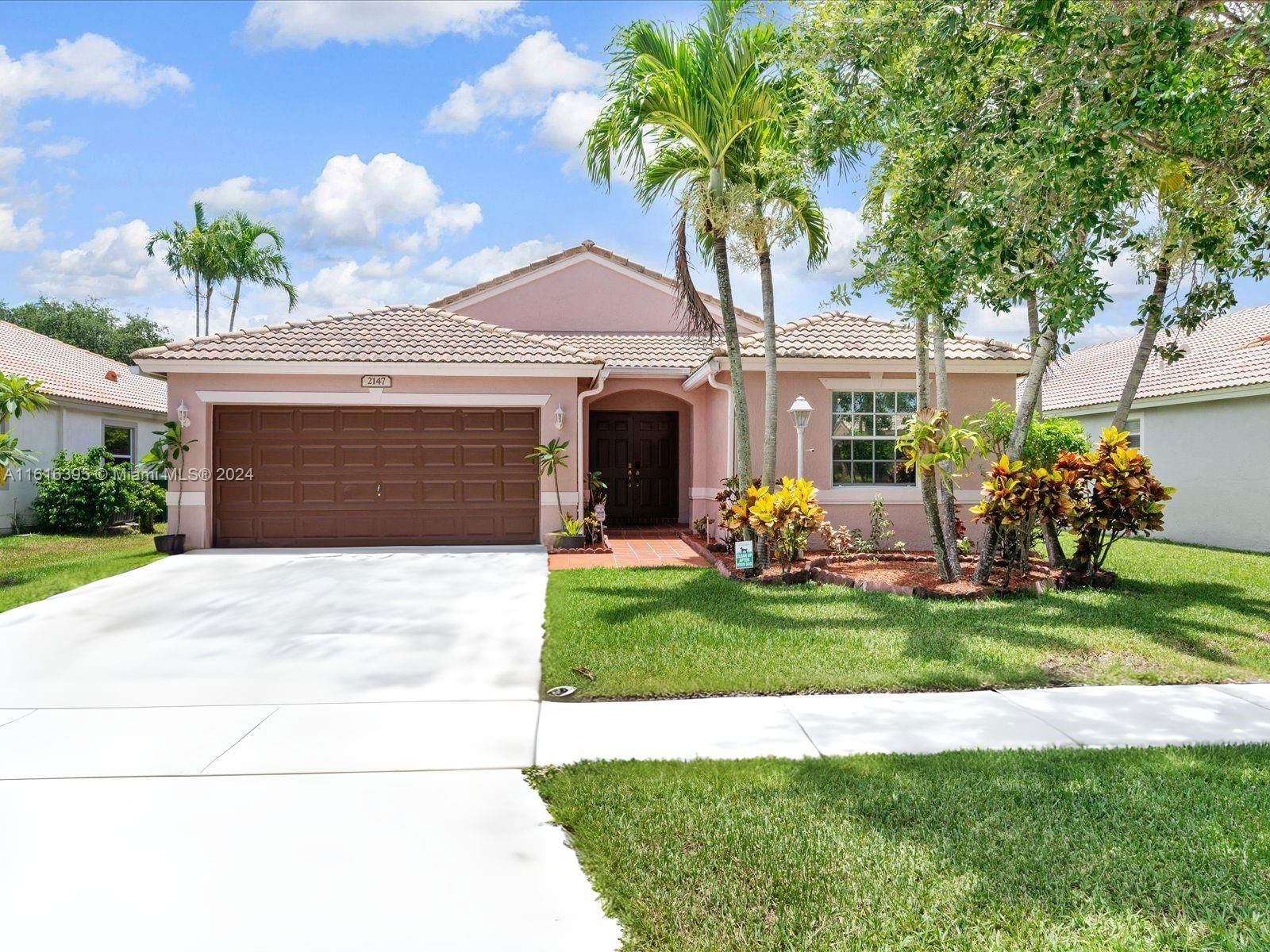 Real estate property located at 2147 142nd Way, Broward County, PEMBROKE FALLS PHASE 7, Pembroke Pines, FL