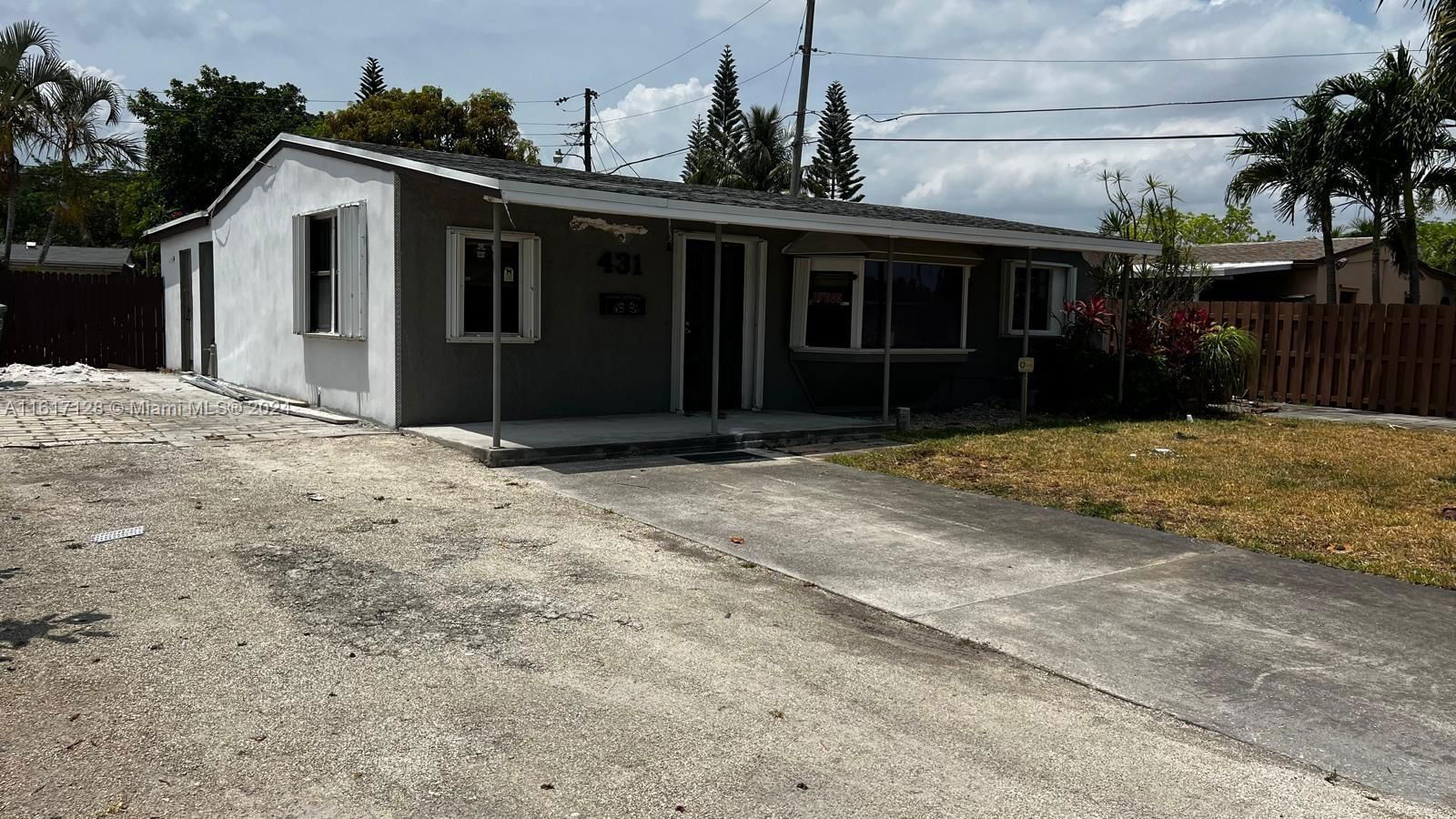 Real estate property located at 431 58th Ct, Broward County, COLLIER ESTATES 1ST ADD, Oakland Park, FL