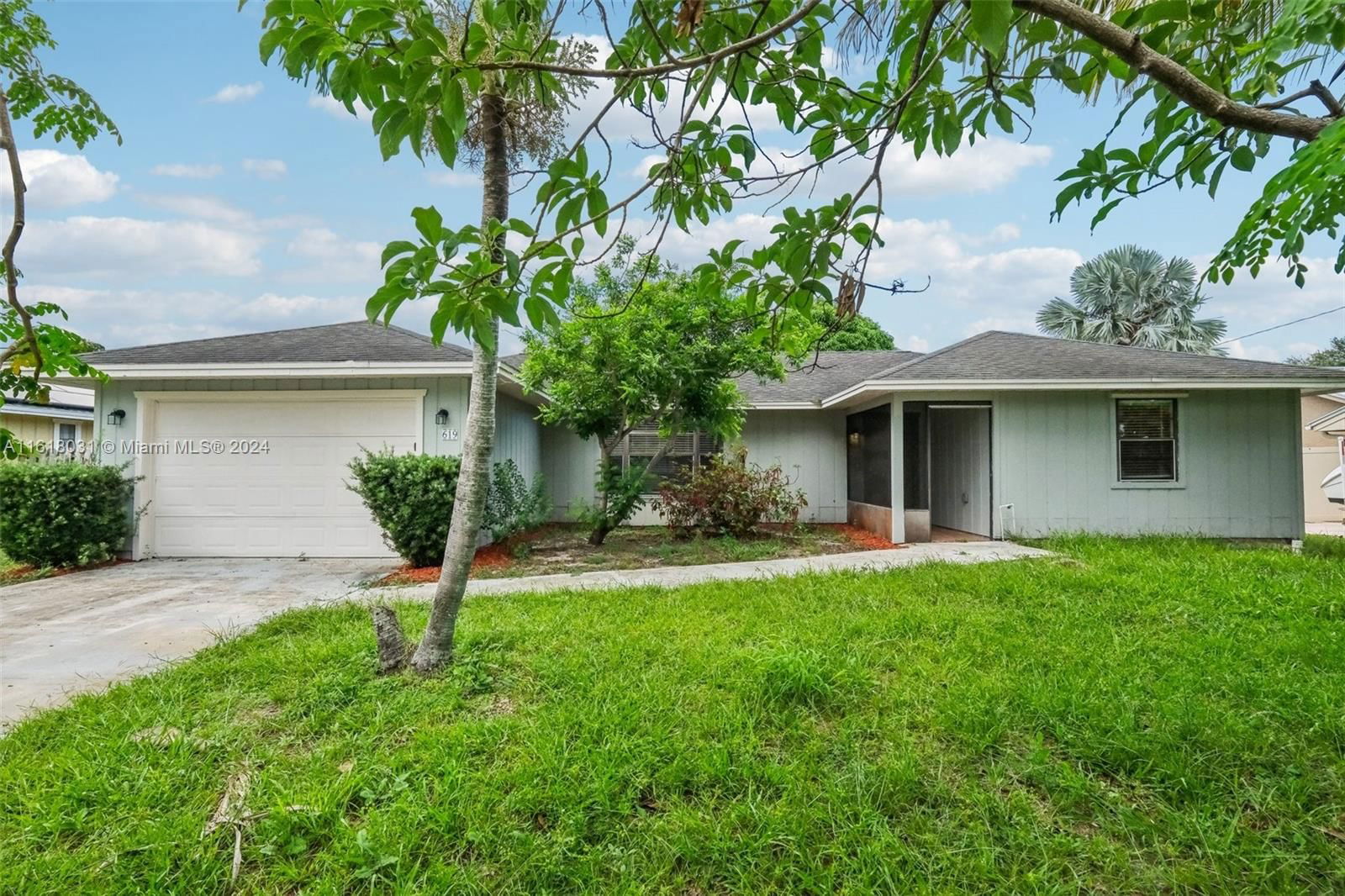 Real estate property located at 619 Crescent Ave, St Lucie, PORT ST LUCIE SECTION 18, Port St. Lucie, FL