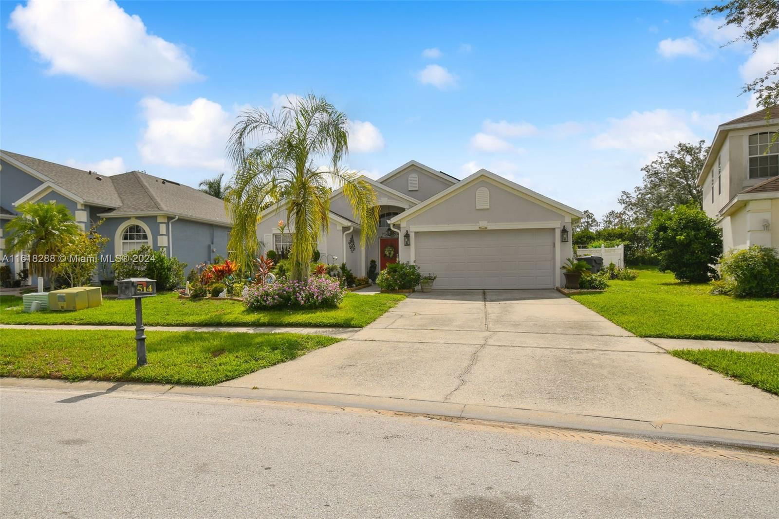 Real estate property located at 514 Troon Circle, Polk County, Highlands Reserve Ph 02 &, Davenport, FL