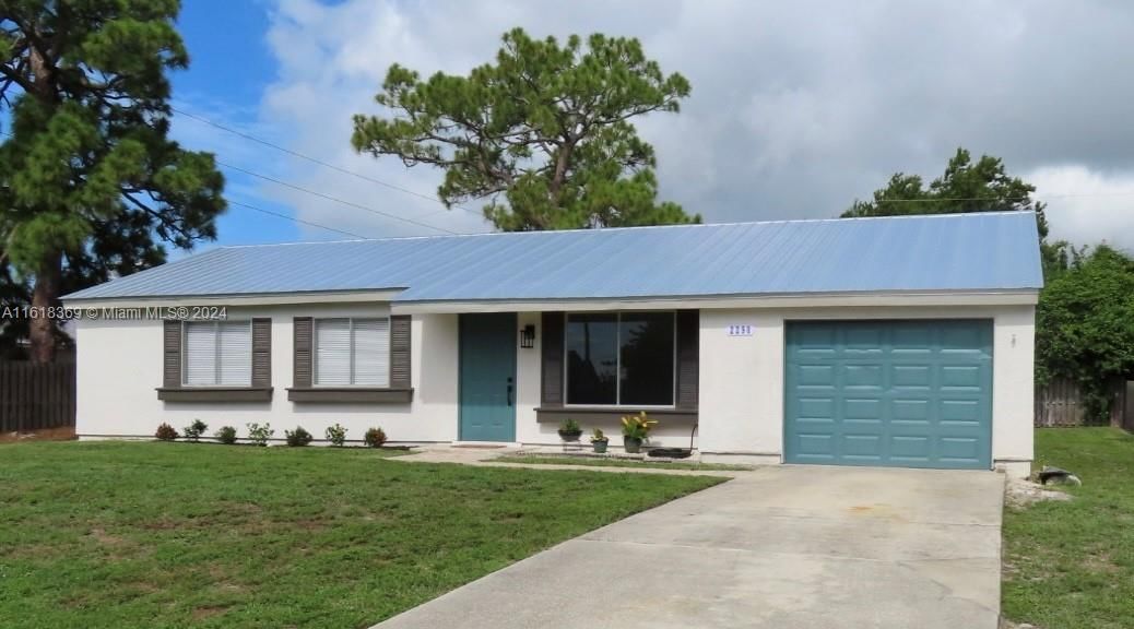 Real estate property located at 2290 Glover St, St Lucie, PORT ST LUCIE SECTION 18, Port St. Lucie, FL