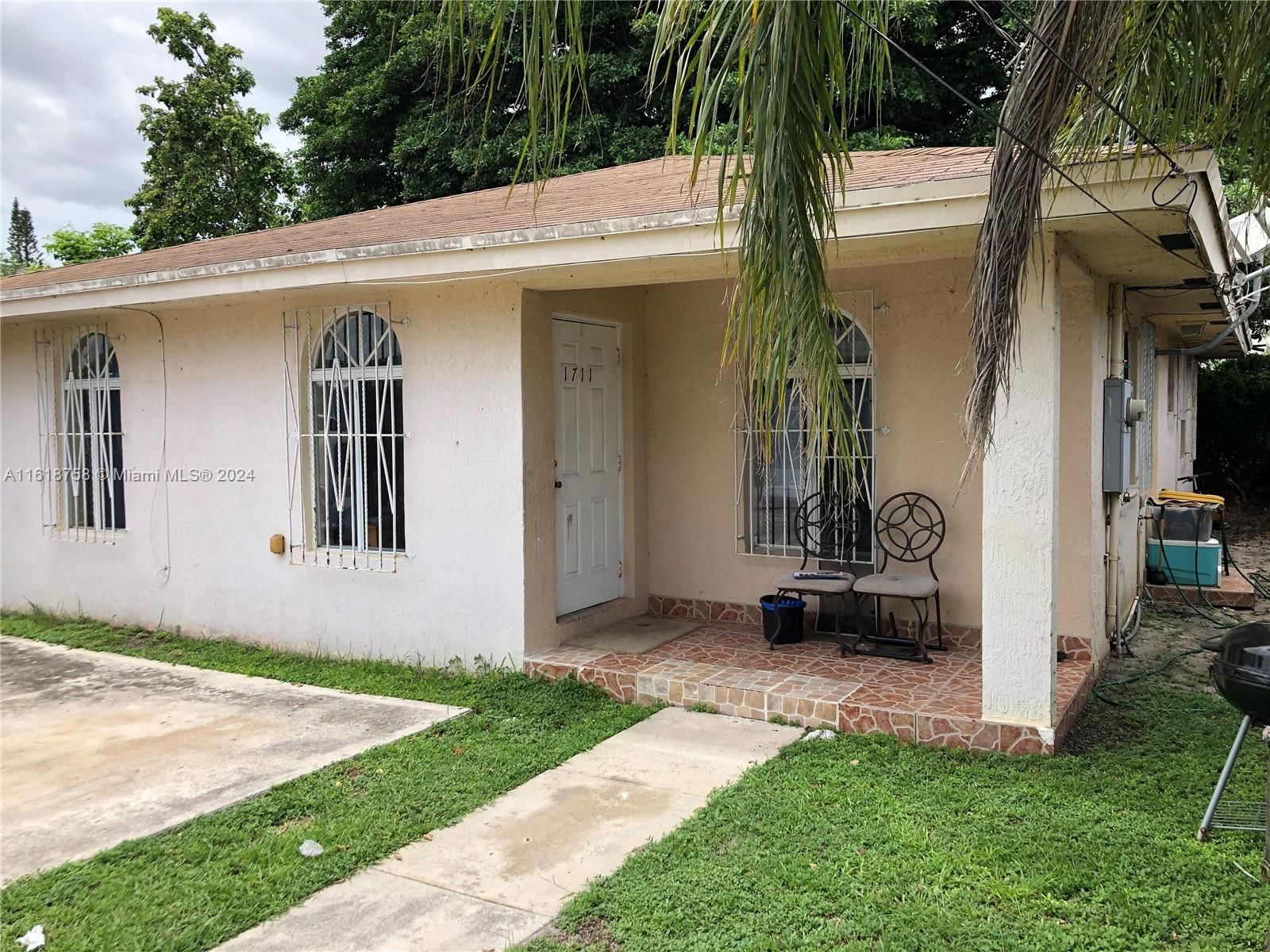 Real estate property located at 1711 65th St, Miami-Dade County, LIBERTY CITY, Miami, FL