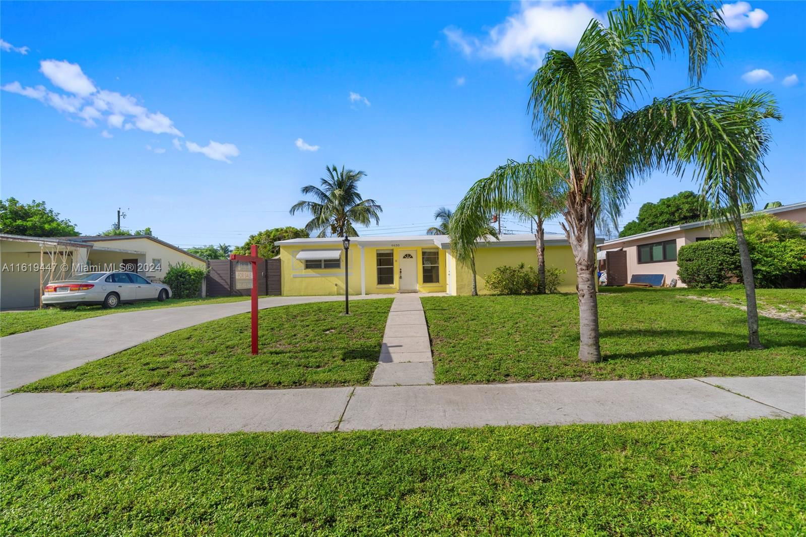 Real estate property located at 6630 Roosevelt St, Broward County, HERITAGE ESTATES SEC ONE, Hollywood, FL