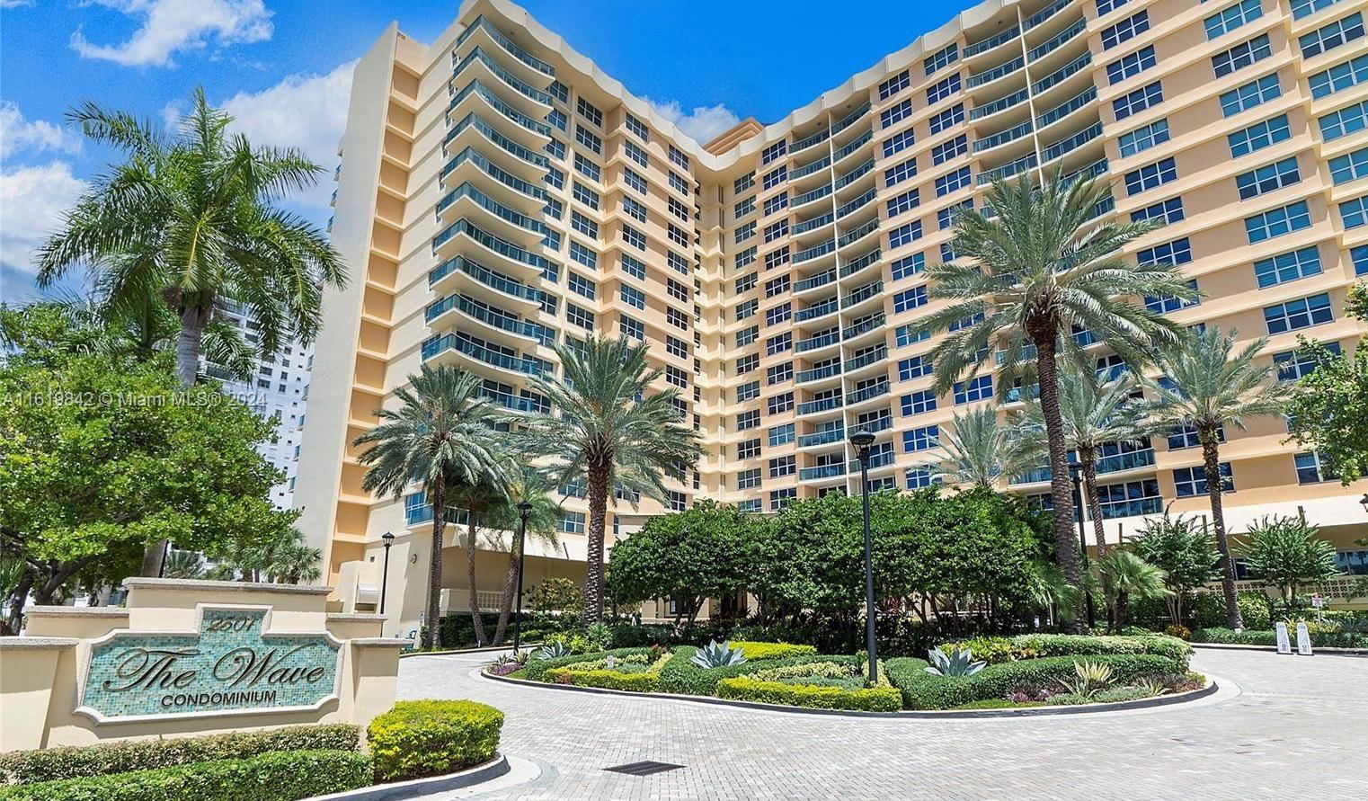 Real estate property located at 2501 Ocean Dr #1034, Broward County, WAVE CONDO, Hollywood, FL