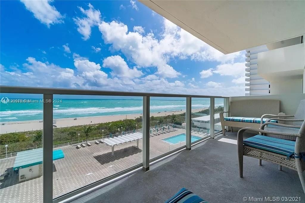 Real estate property located at 5701 Collins Ave #610, Miami-Dade, ARLEN BEACH CONDO, Miami Beach, FL