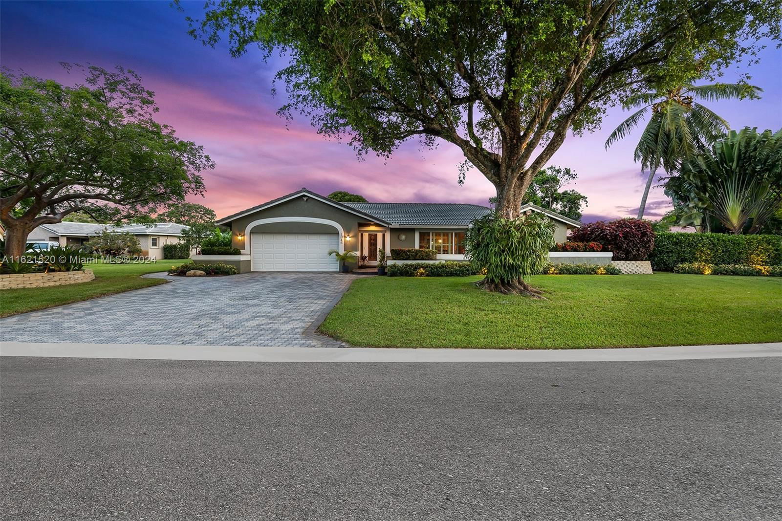 Real estate property located at 1046 82nd Terrace, Broward County, RAMBLEWOOD SOUTH, Coral Springs, FL