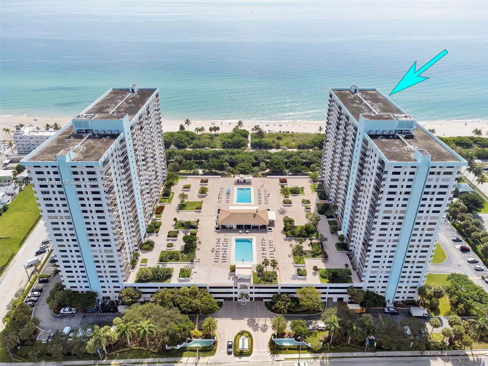 Real estate property located at 1201 Ocean Dr #904S, Broward, Summit Condo, Hollywood, FL