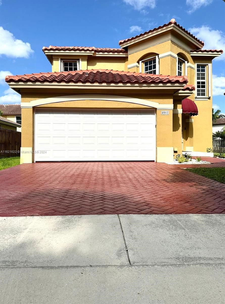 Real estate property located at 4981 136th Ter, Broward County, SANTORINI AT VIZCAYA, Miramar, FL
