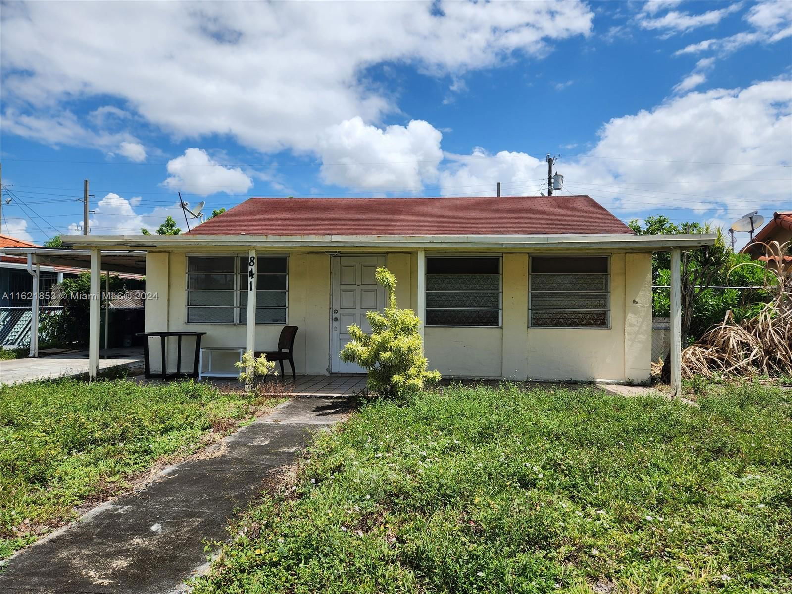 Real estate property located at 841 4th Pl, Miami-Dade County, ESSEX VILLAGE-THIRD ADDIT, Hialeah, FL