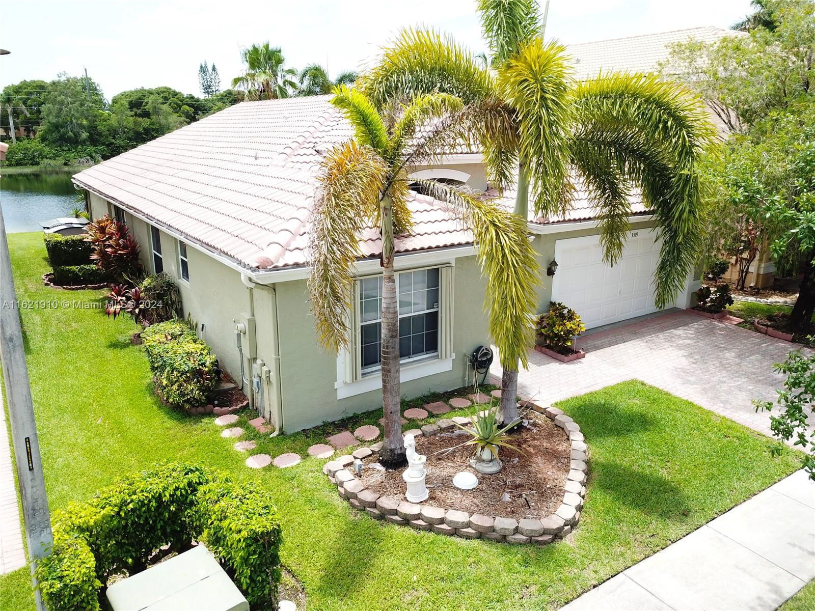 Real estate property located at 3319 173rd Ter, Broward County, SILVER LAKES PHASE III RE, Miramar, FL
