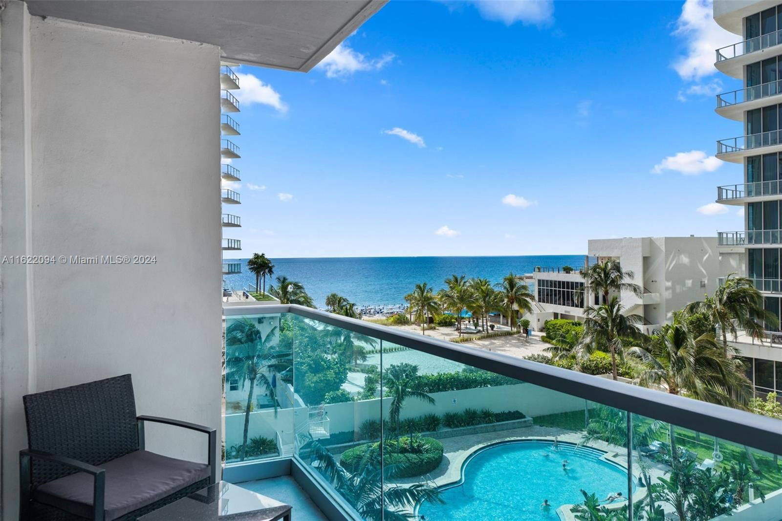 Real estate property located at 4001 Ocean Dr #5L, Broward County, SIAN OCEAN RESIDENCES CON, Hollywood, FL
