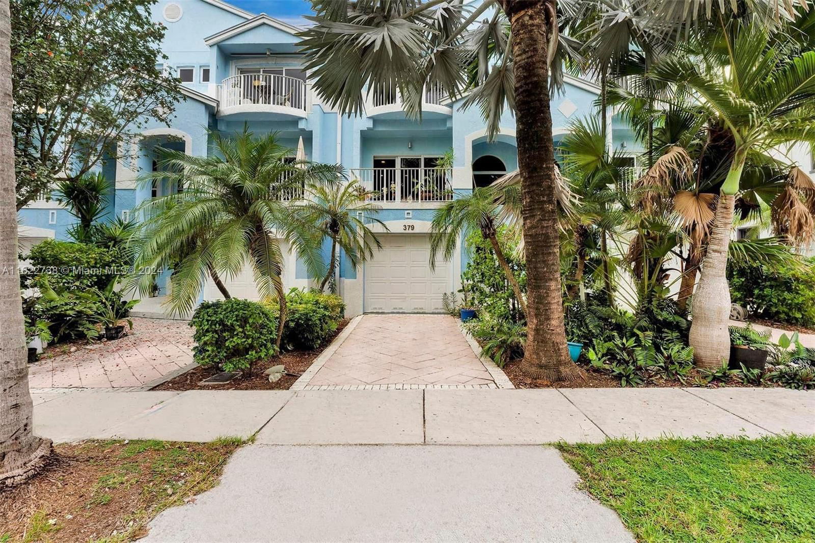 Real estate property located at 379 Franklin St #2, Broward County, NORTH BEACH TOWNHOMES A C, Hollywood, FL