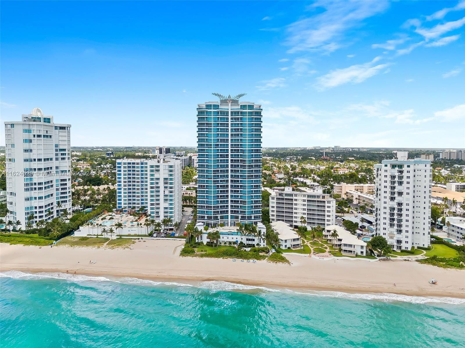 Real estate property located at 1600 Ocean Blvd #301, Broward, AQUAZUL CONDO, Lauderdale By The Sea, FL