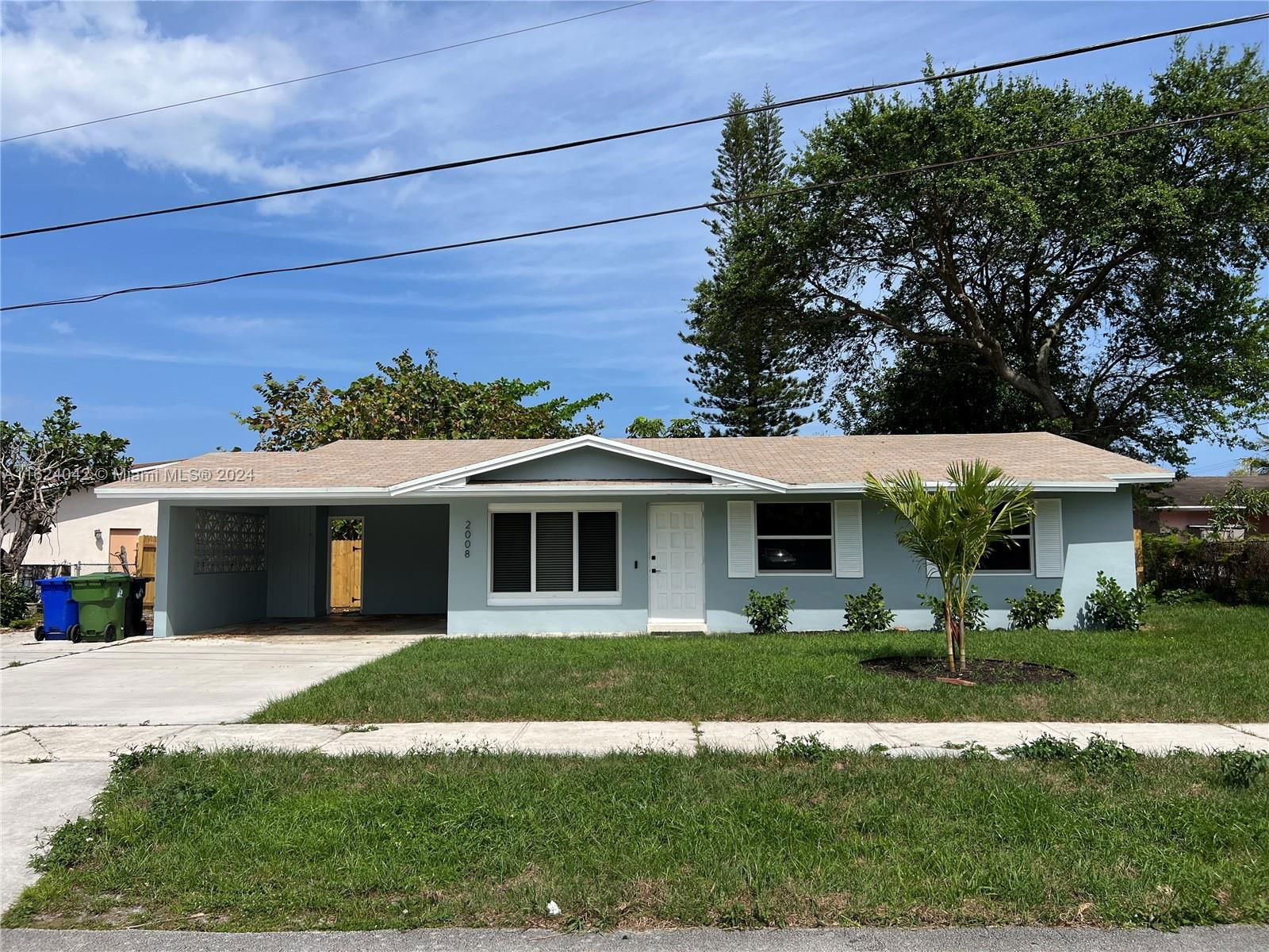 Real estate property located at 2008 10th Ave, Broward, HILLMONT MIDDLE RIVER VIS, Fort Lauderdale, FL