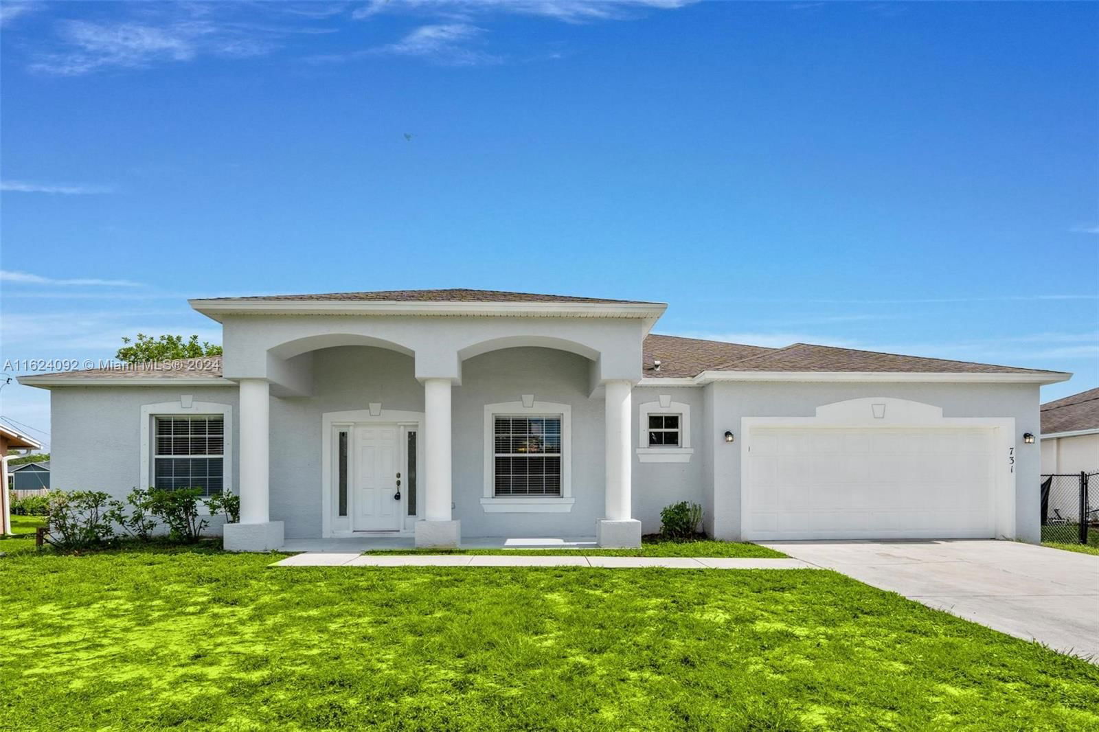 Real estate property located at 731 Treemont Ave, St Lucie County, PORT ST LUCIE SECTION 25, Port St. Lucie, FL