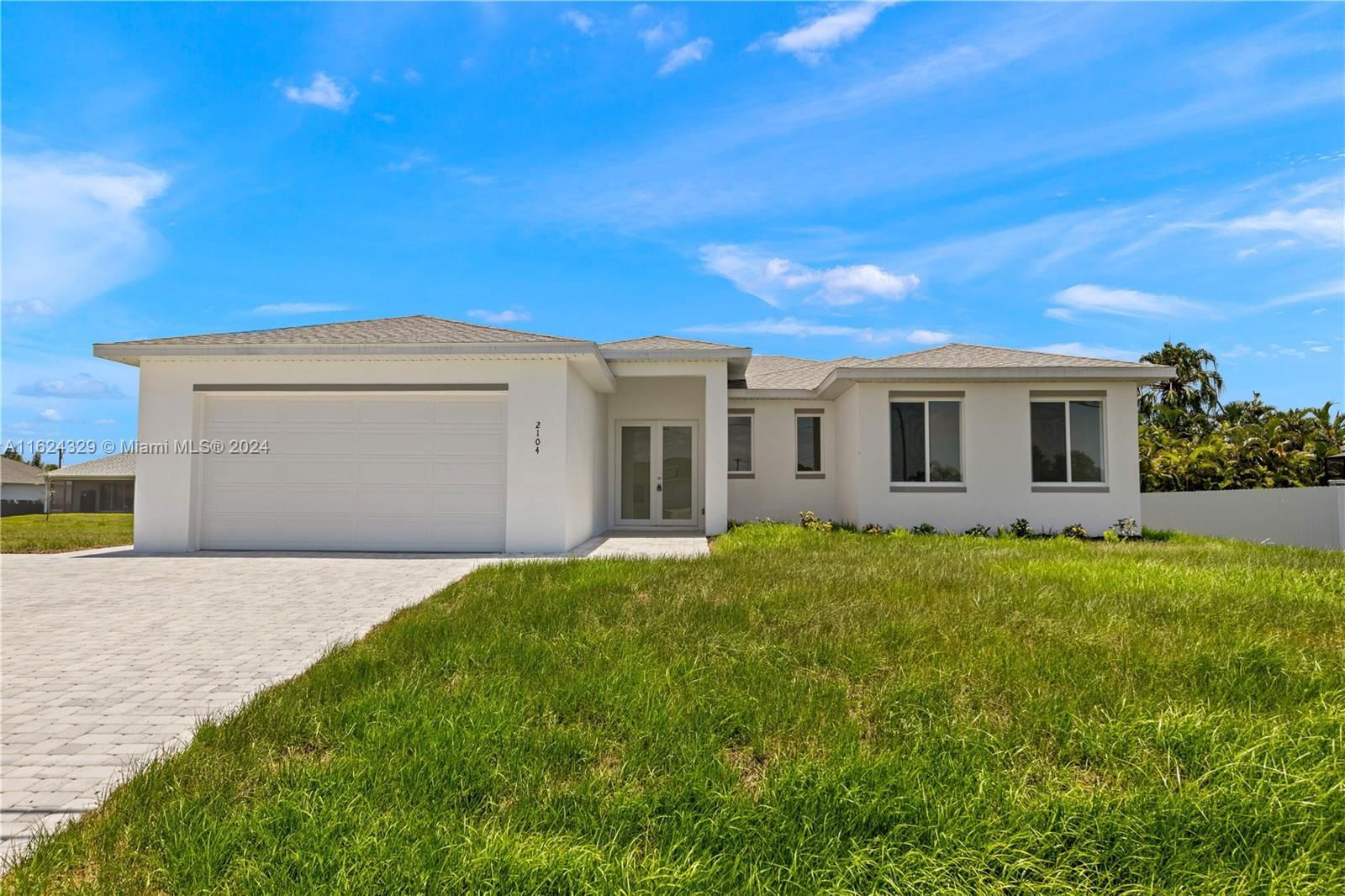 Real estate property located at 2104 Embers Parkway, Lee, City of Cape Coral, Cape Coral, FL