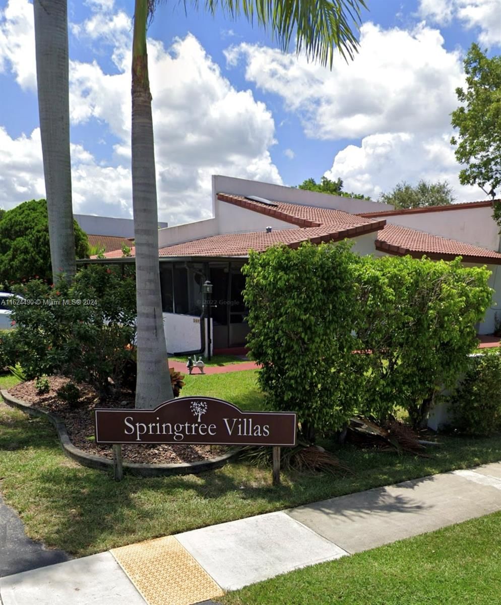 Real estate property located at 3603 83rd Ave #3603, Broward County, SPRINGTREE, Sunrise, FL