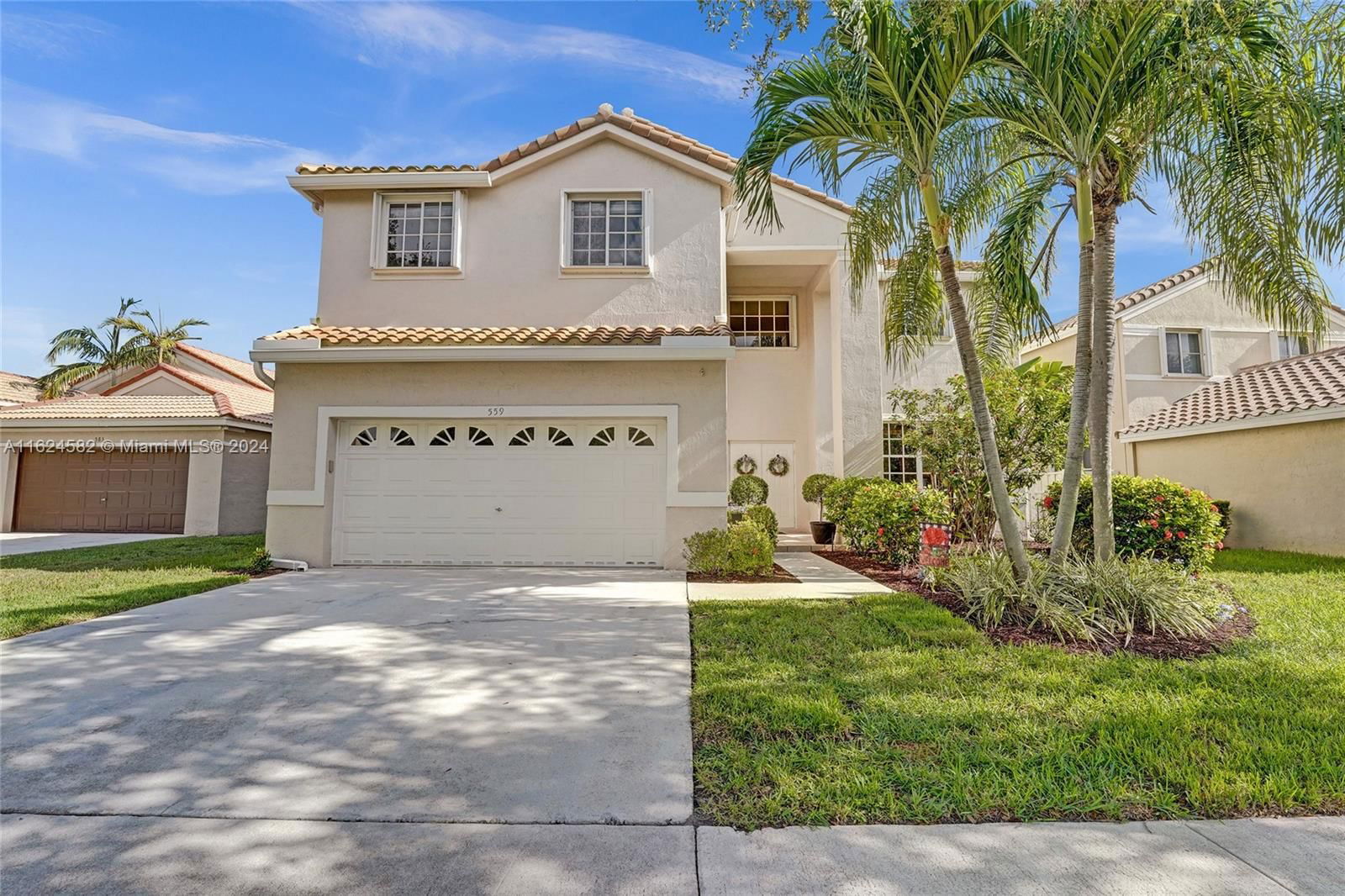 Real estate property located at 559 Cascade Falls Dr, Broward County, Cascade Falls, Weston, FL