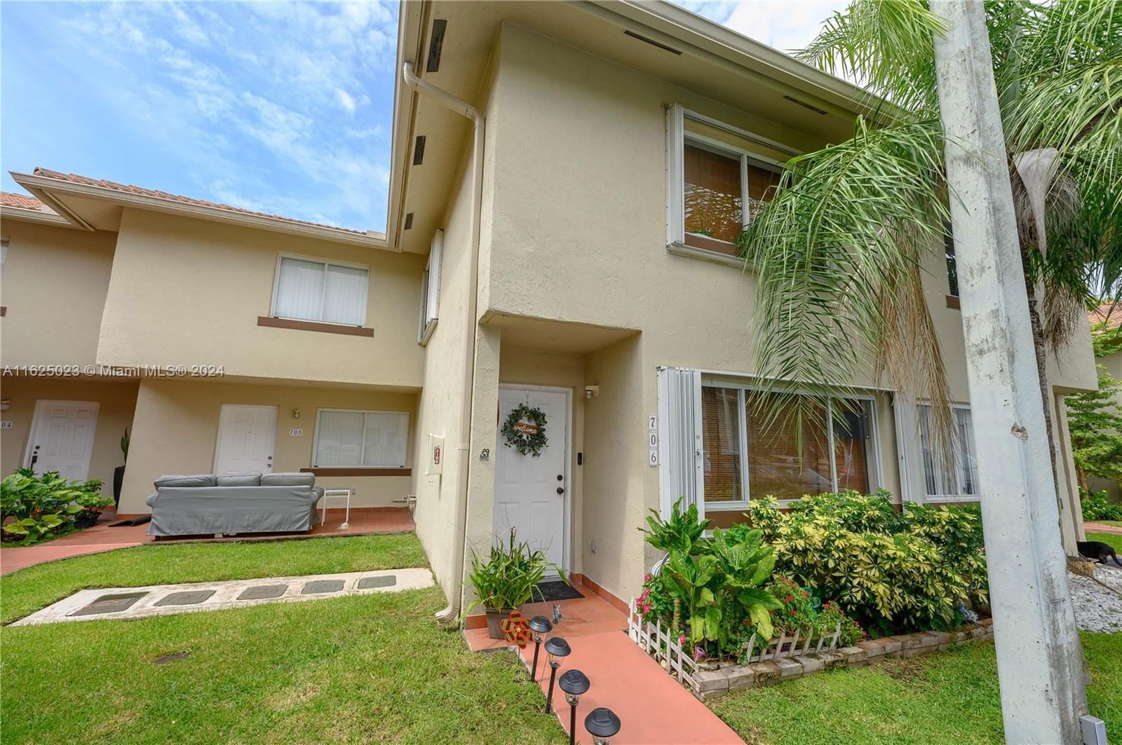 Real estate property located at 471 82nd Ave #706, Miami-Dade County, CHATEAUBLEAU VILLAS AT MI, Miami, FL