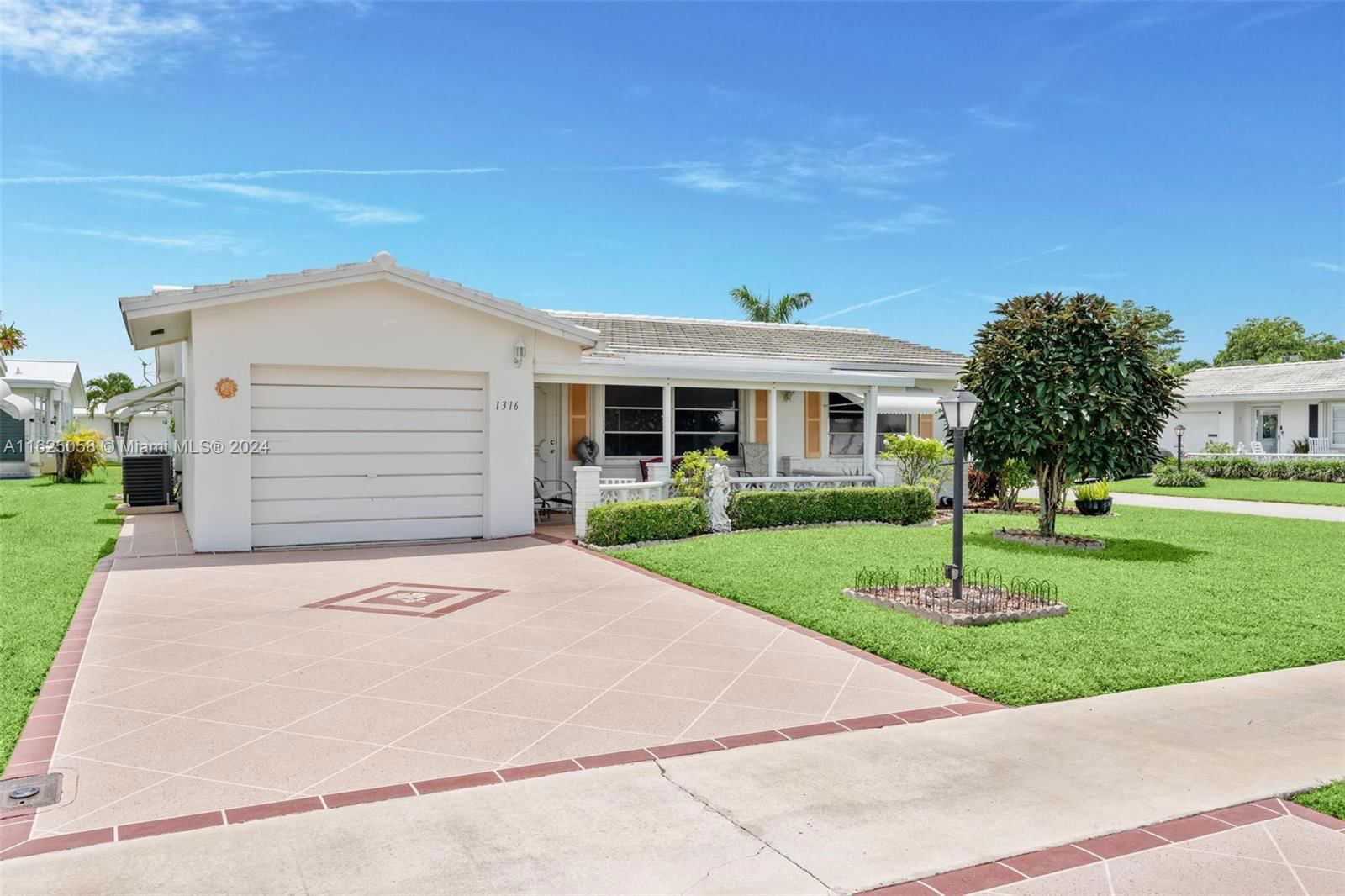 Real estate property located at 1316 22nd St, Palm Beach, PALM BEACH LEISUREVILLE S, Boynton Beach, FL