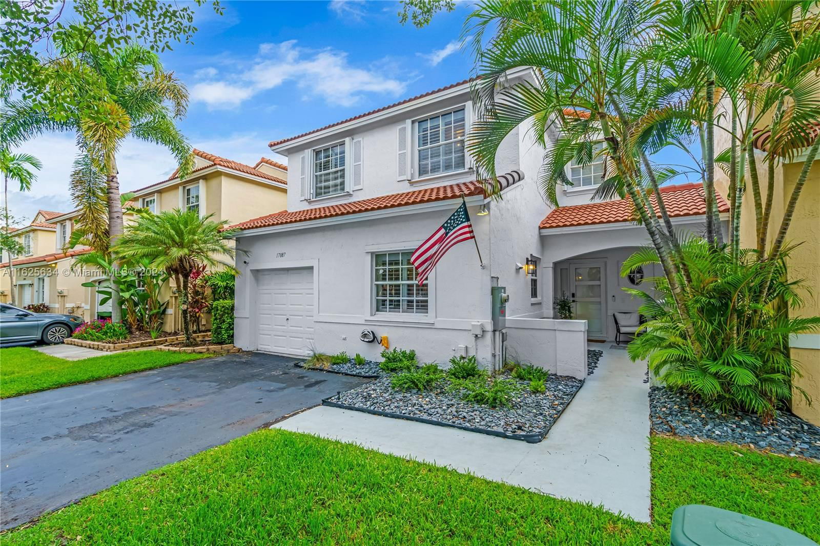 Real estate property located at 17887 8th St, Broward County, SILVER LAKES PHASE II REP, Pembroke Pines, FL